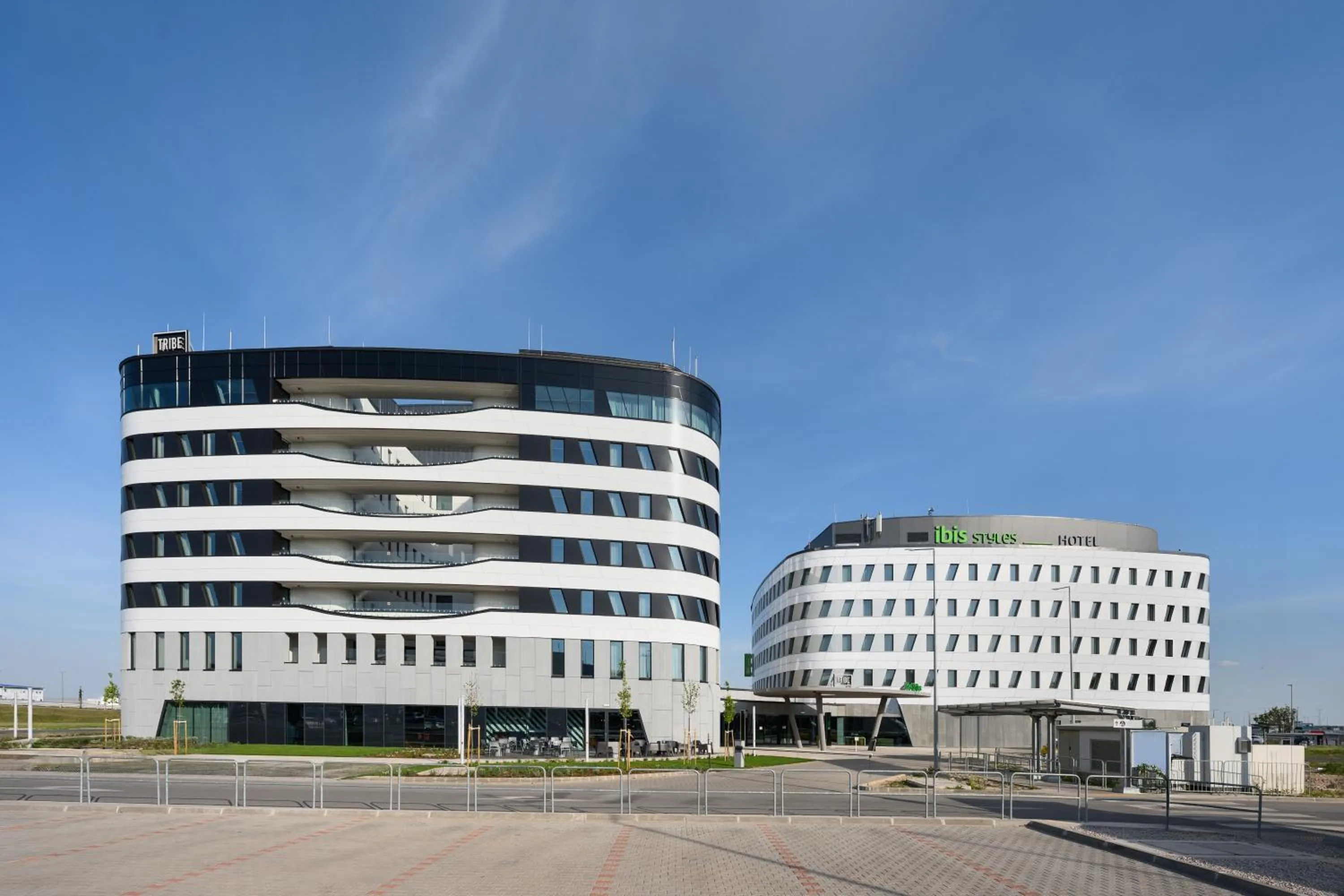 Property building in TRIBE Budapest Airport