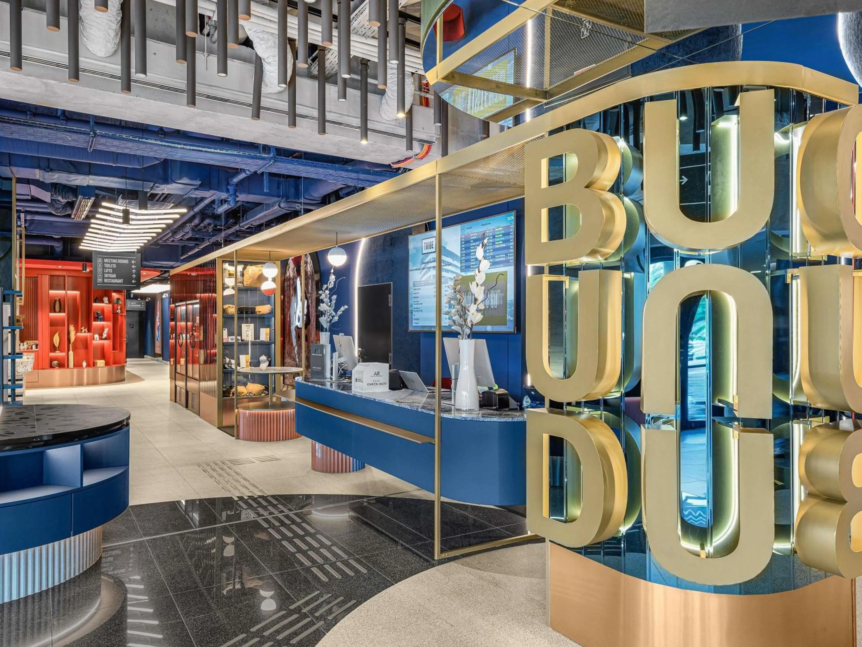 Property building in TRIBE Budapest Airport