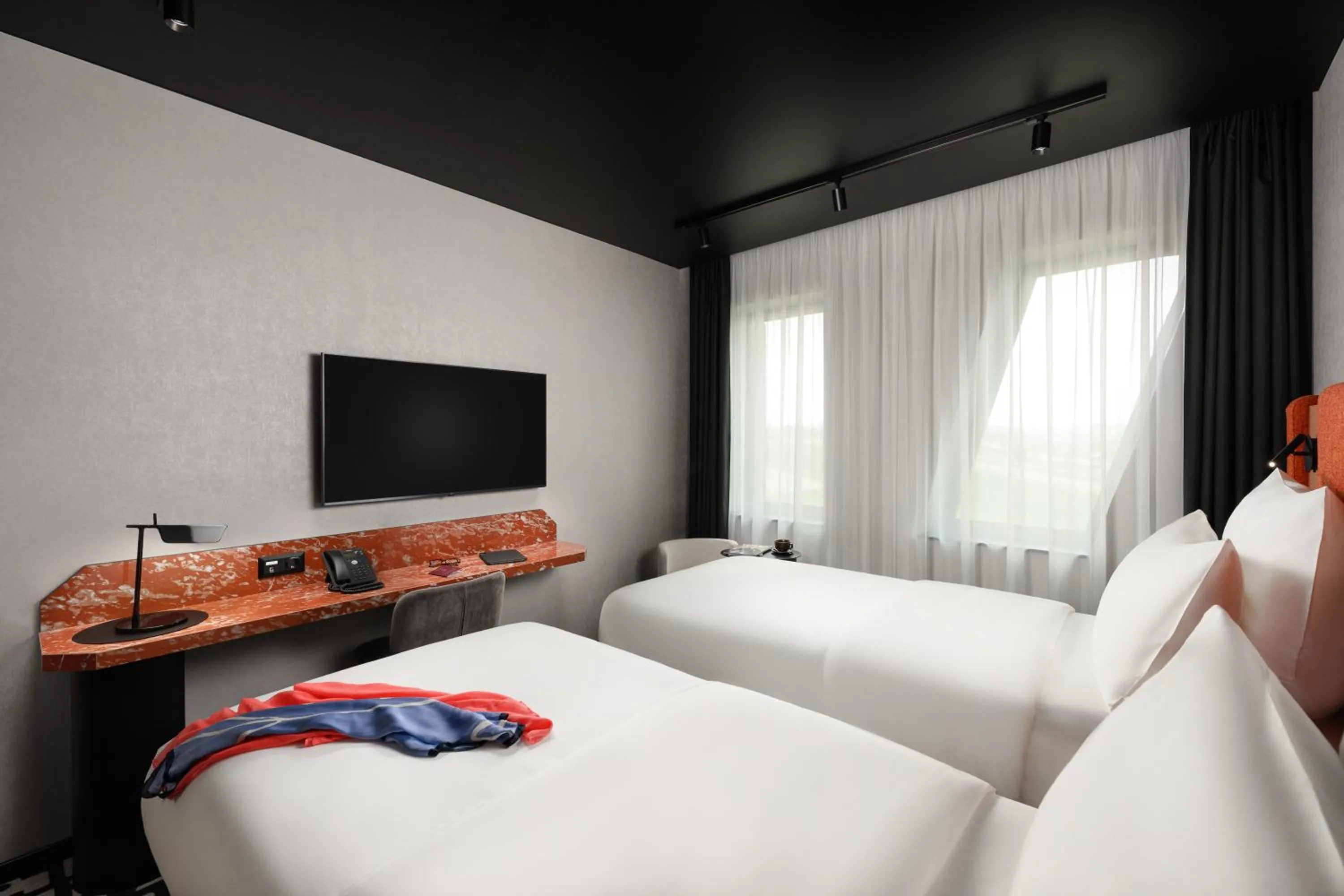 Bed in TRIBE Budapest Airport