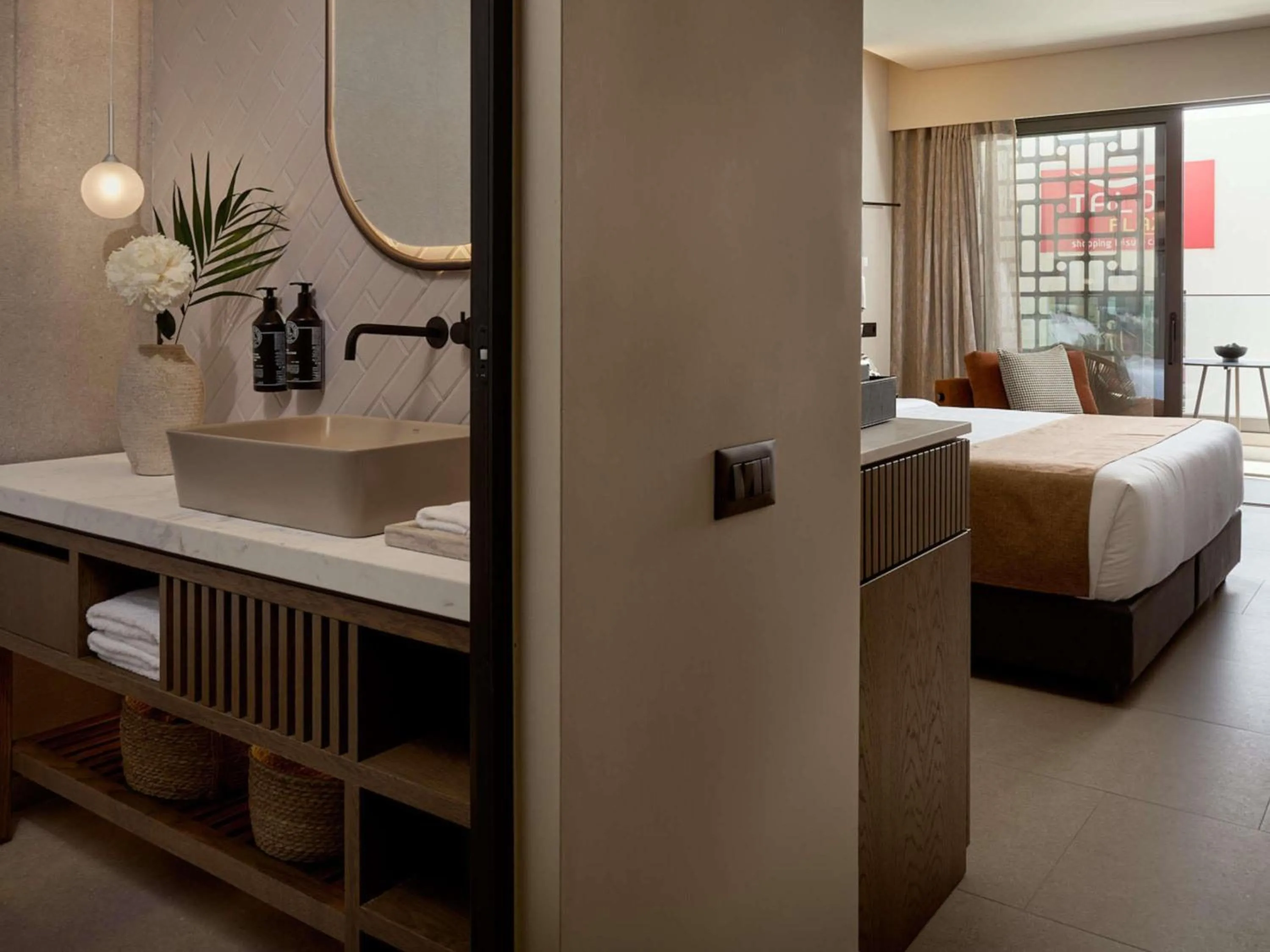 Bedroom, Bed in Rocca a Mare Heraklion - Handwritten Collection