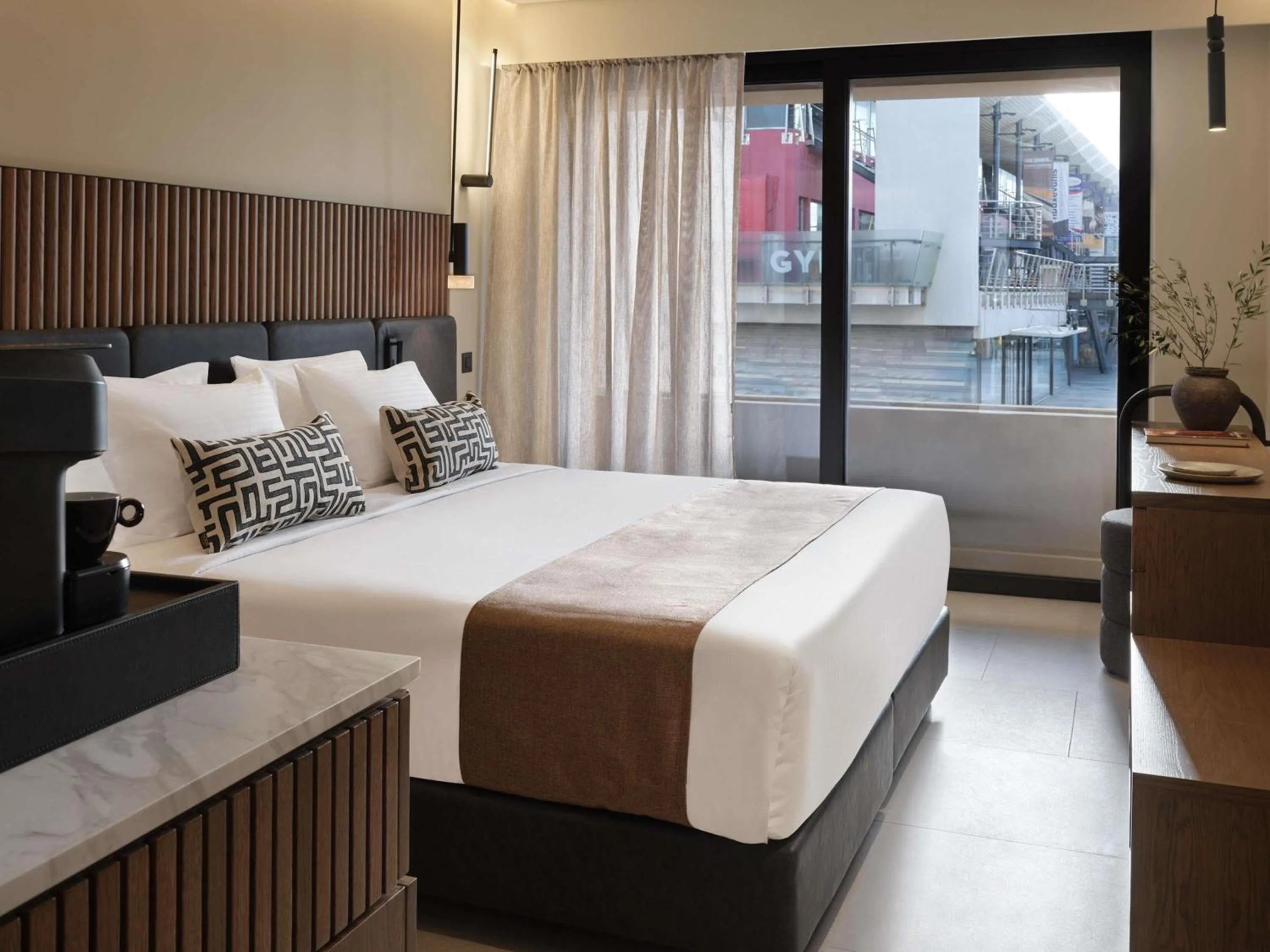 Bedroom, Bed in Rocca a Mare Heraklion - Handwritten Collection