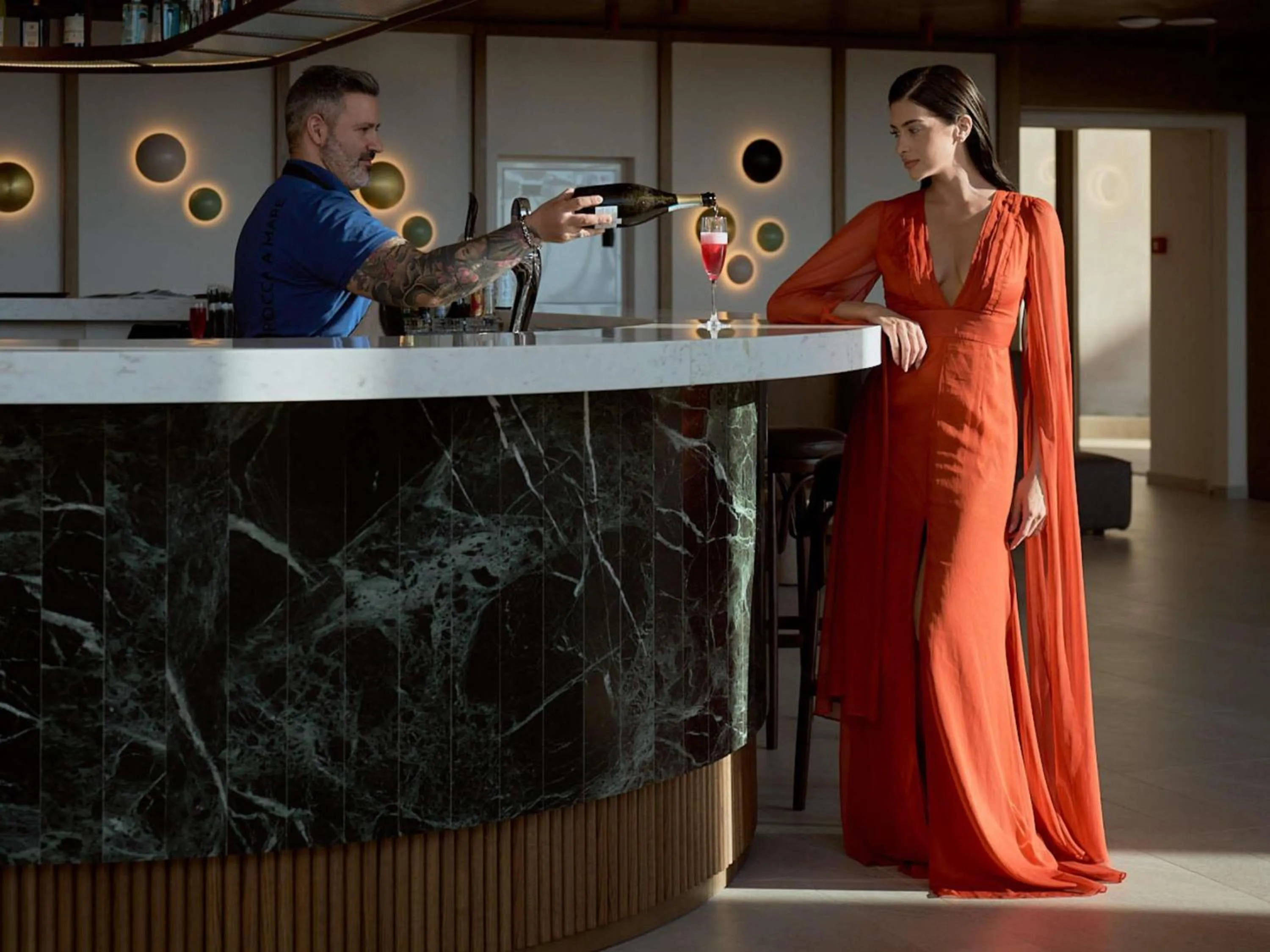 Lounge or bar in Rocca a Mare Heraklion - Handwritten Collection