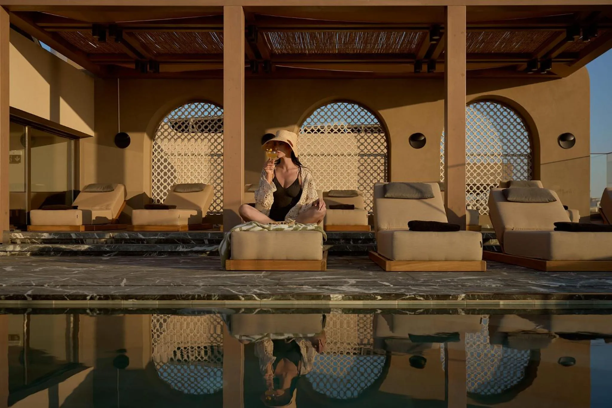 Lounge or bar in Rocca a Mare Heraklion - Handwritten Collection