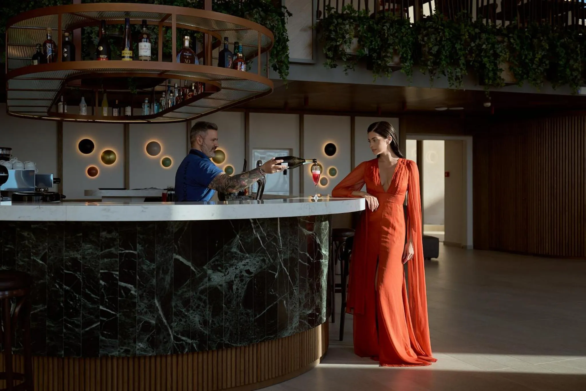 Lounge or bar in Rocca a Mare Heraklion - Handwritten Collection