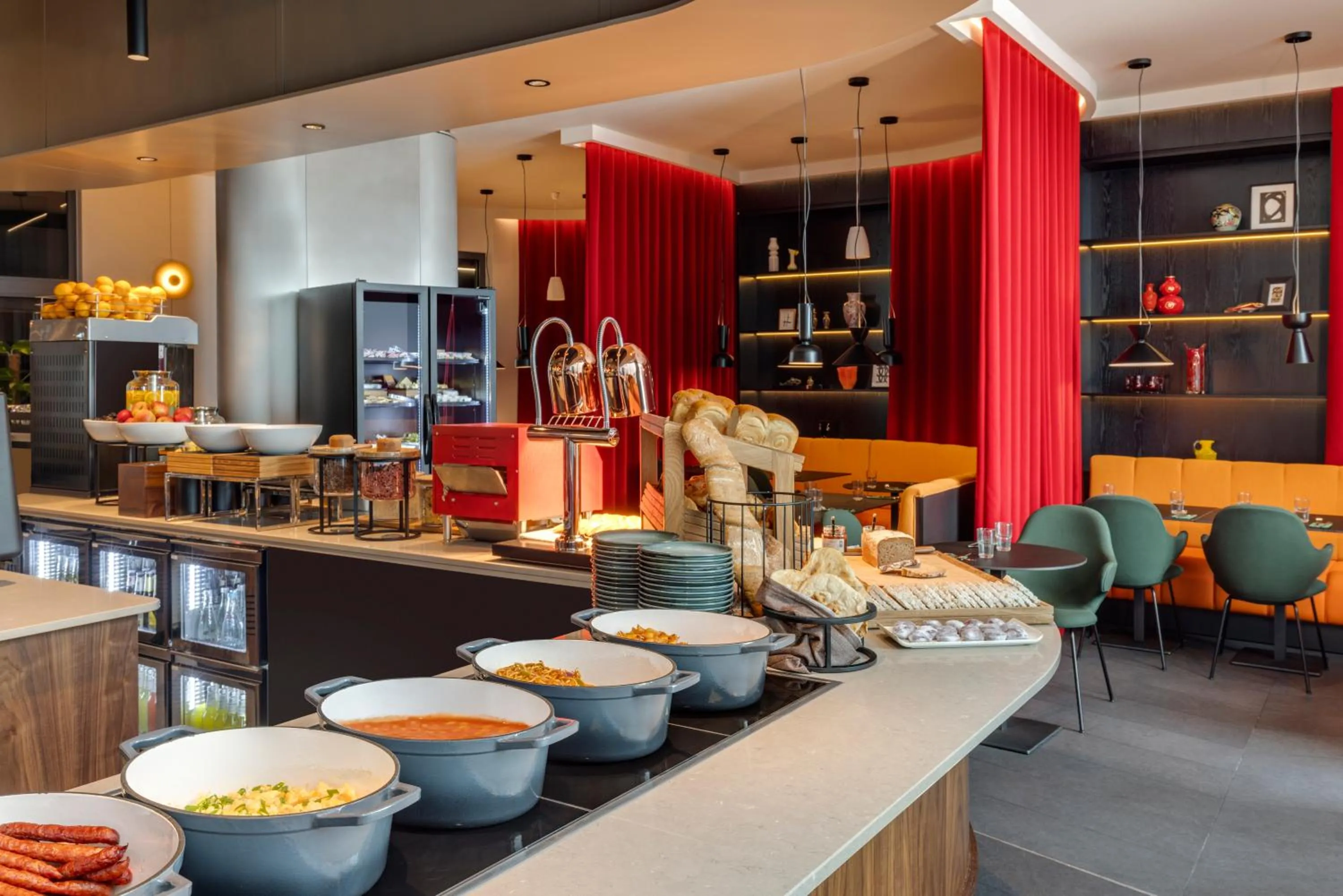 Buffet breakfast in TRIBE Krakow Old Town