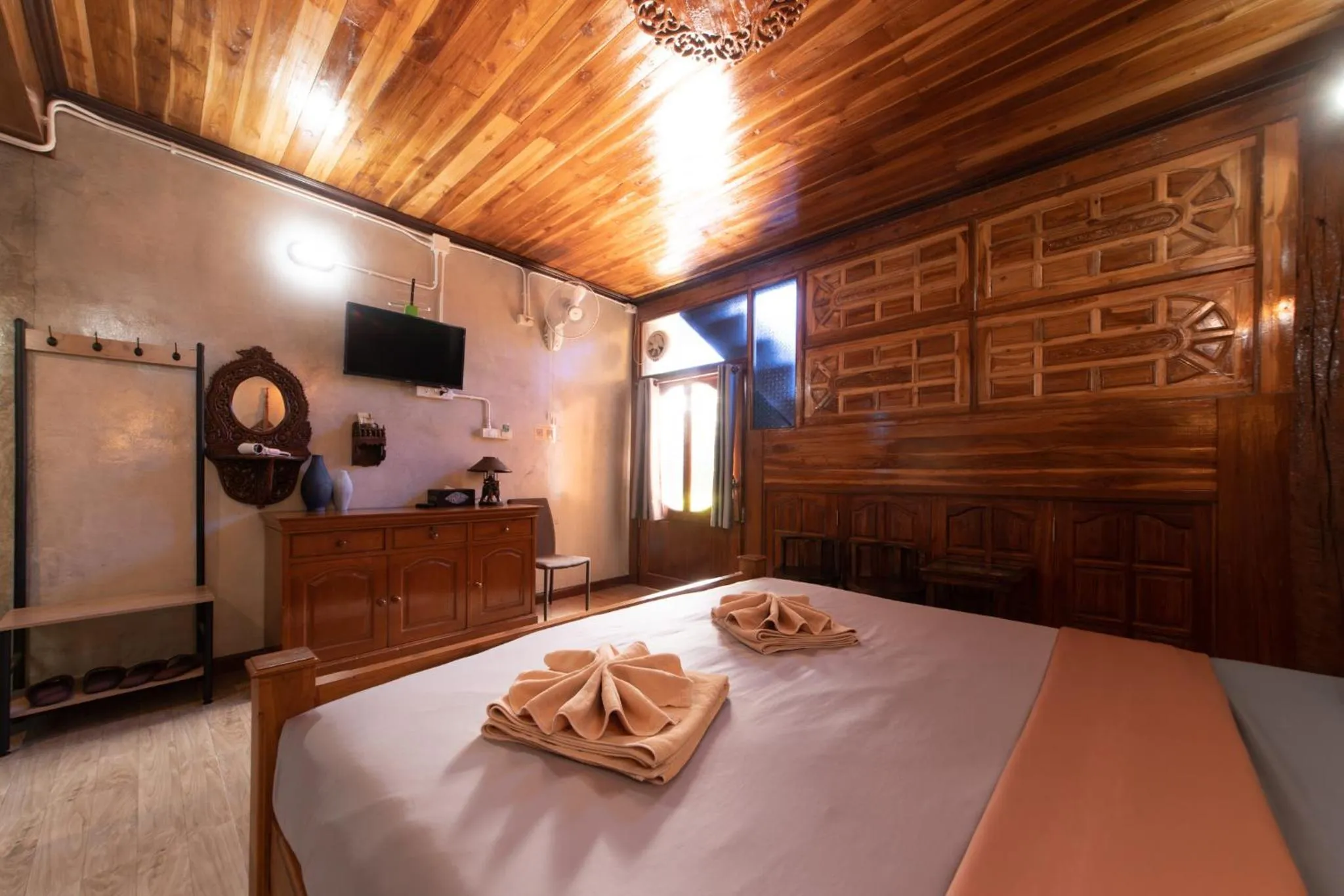 Bedroom, Bed in Kanecha's Home Lampang