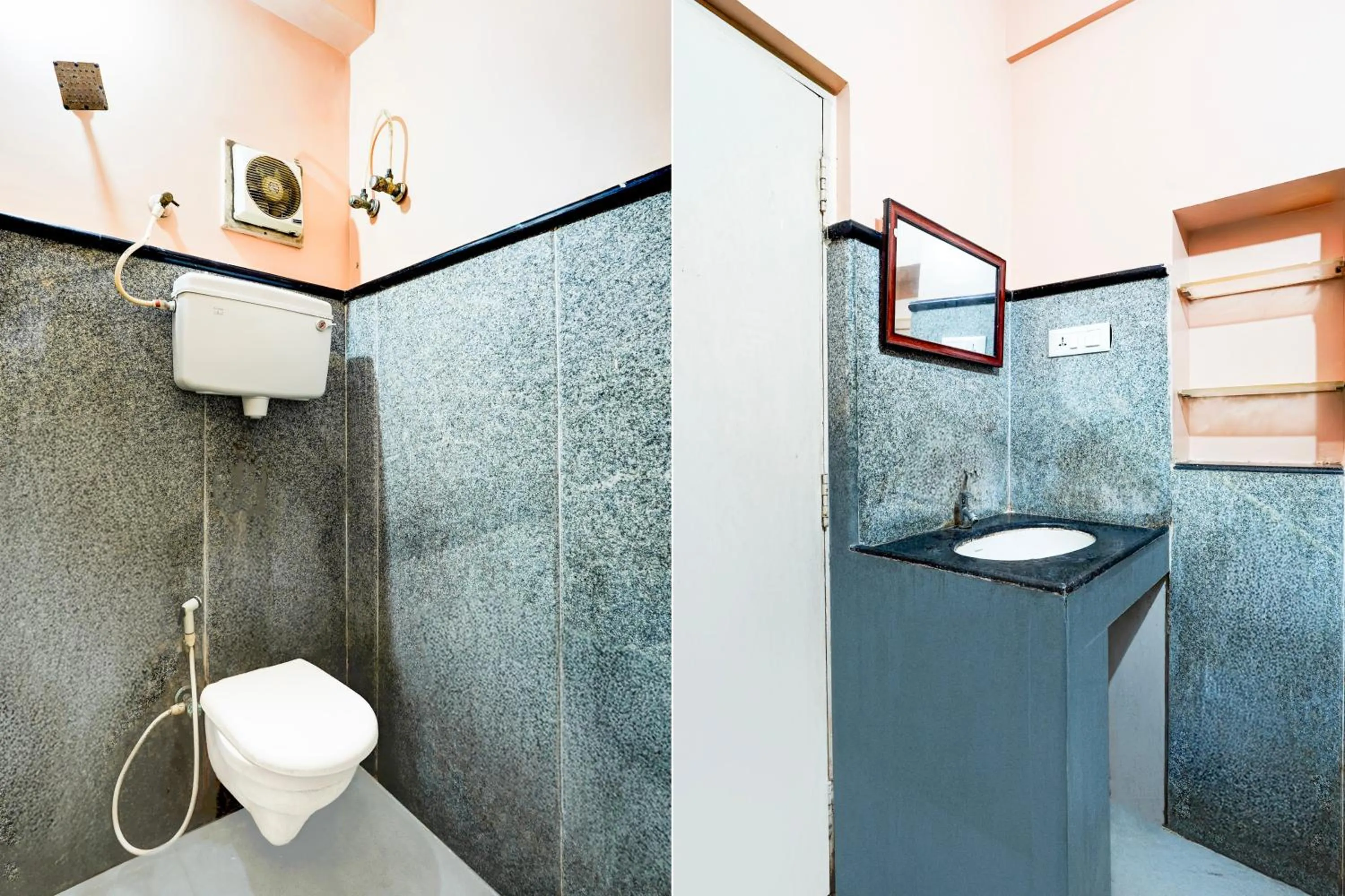 Bathroom in Super Hotel O Chrompet Near Rela Hospital