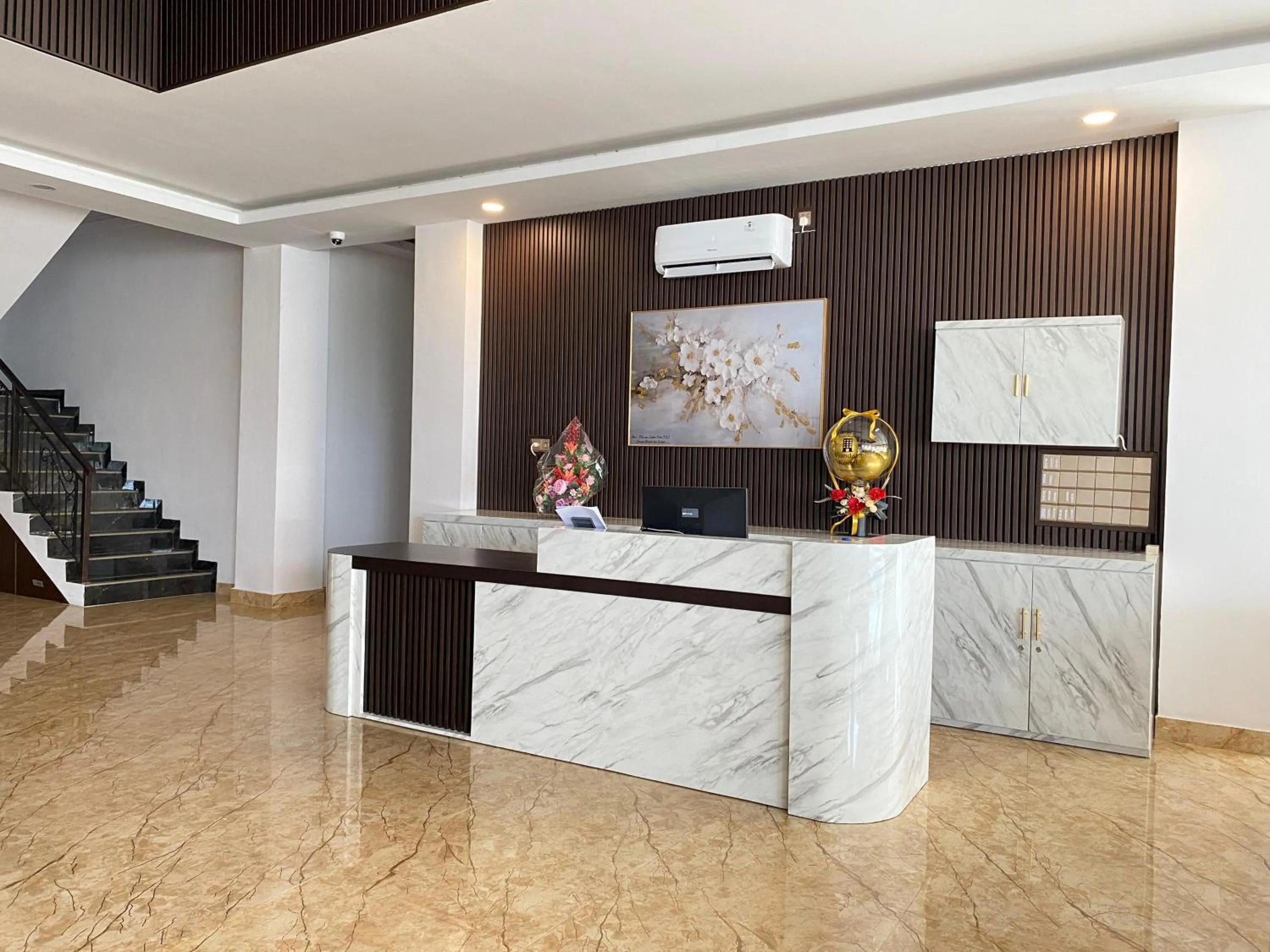 Lobby or reception in Sans Vibes Viandara Pekanbaru