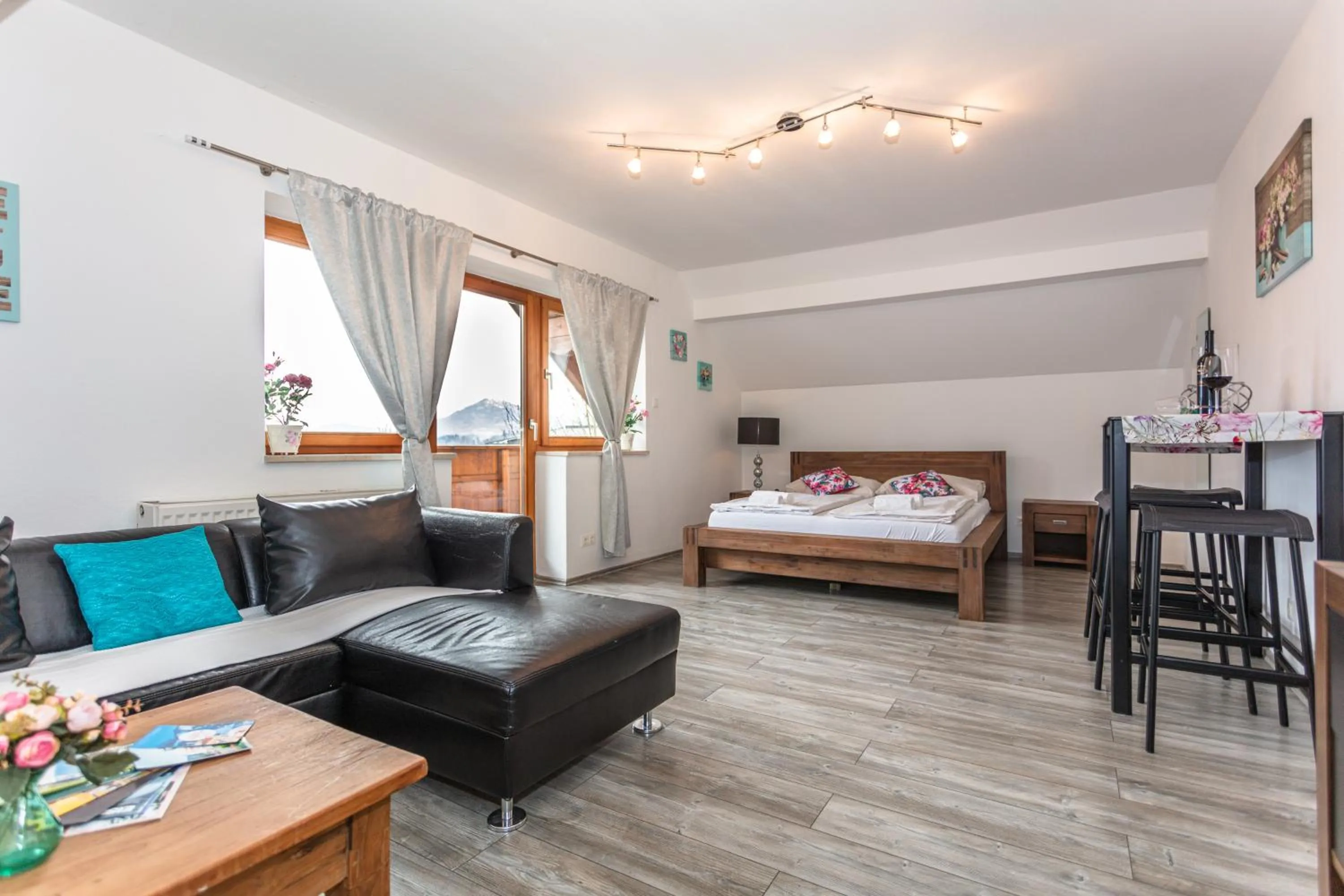 Bed in Landgasthof Fürstenbrunn