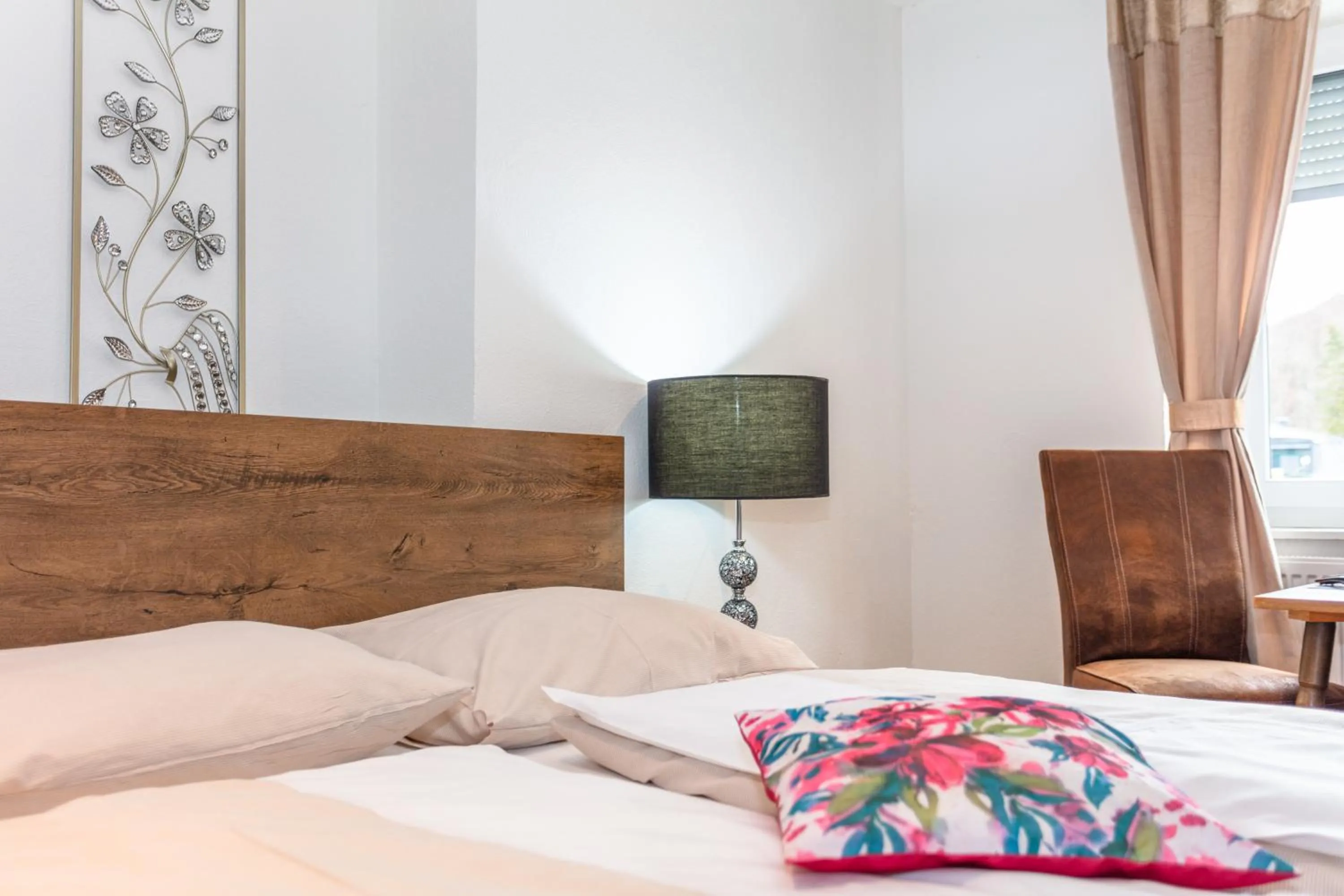 Bed in Landgasthof Fürstenbrunn