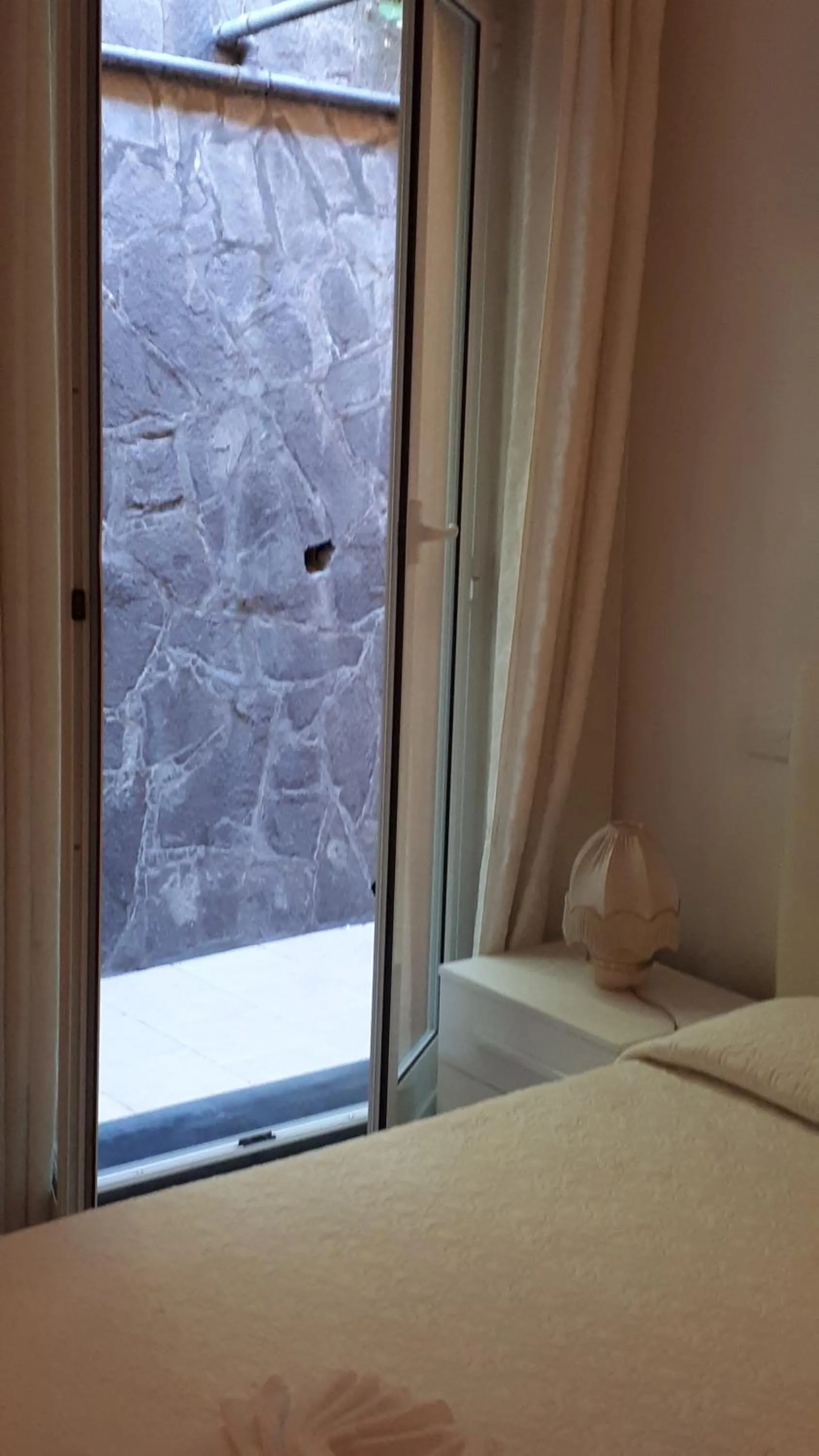 Bed in Hotel Leopold