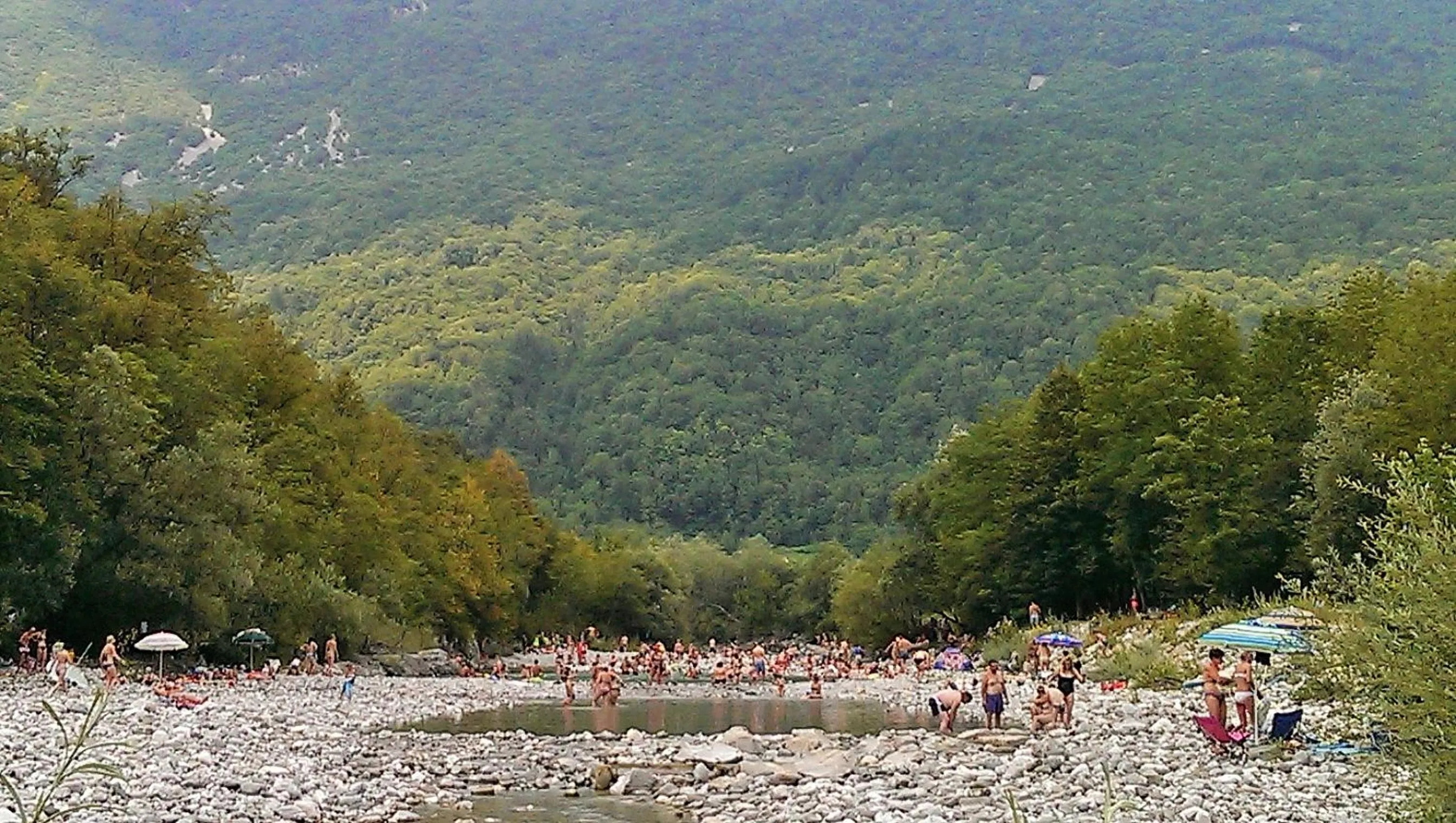 Beach in Apartments Hlapi with SPA