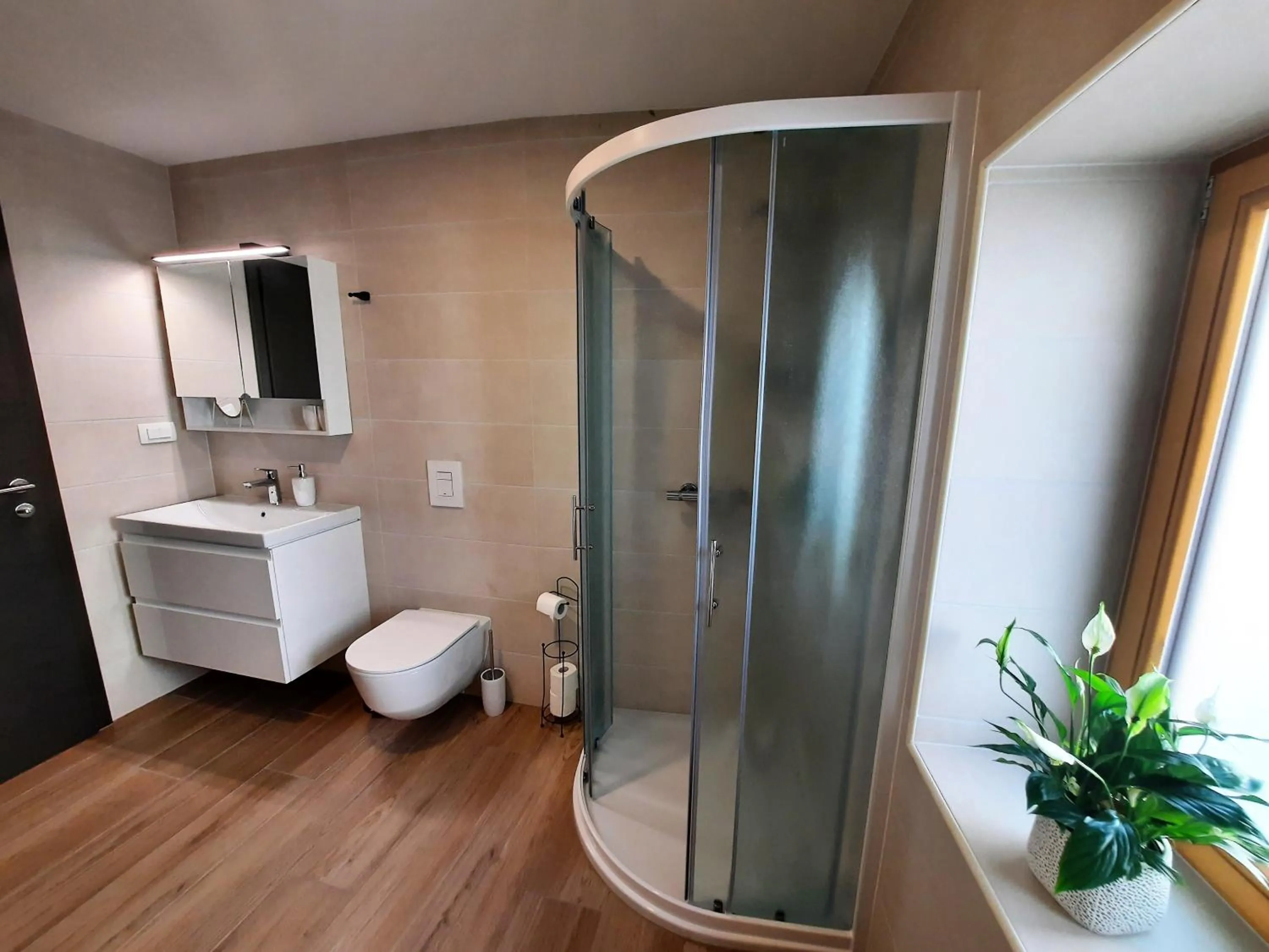 Bathroom in Apartments Hlapi with SPA