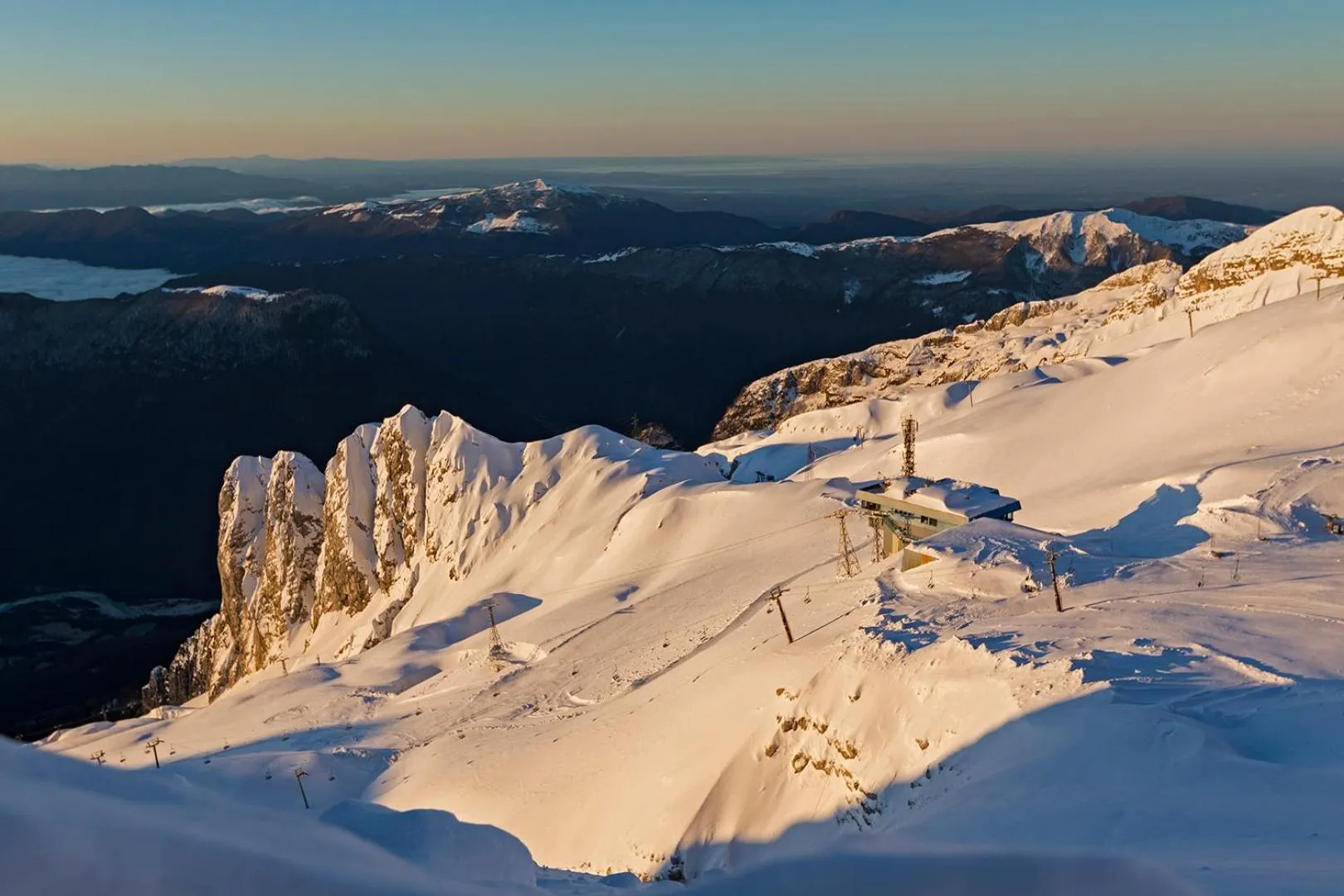 Winter in Apartments Hlapi with SPA