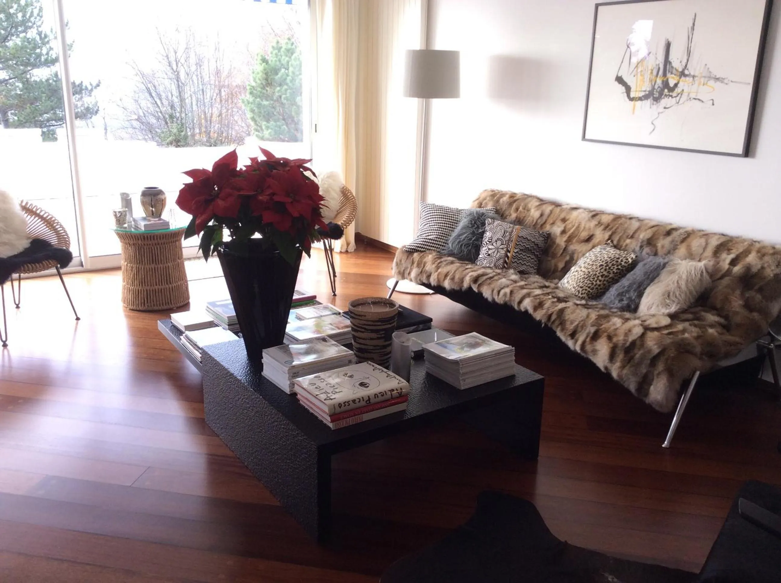 Living room in La Villa Haute Corniche