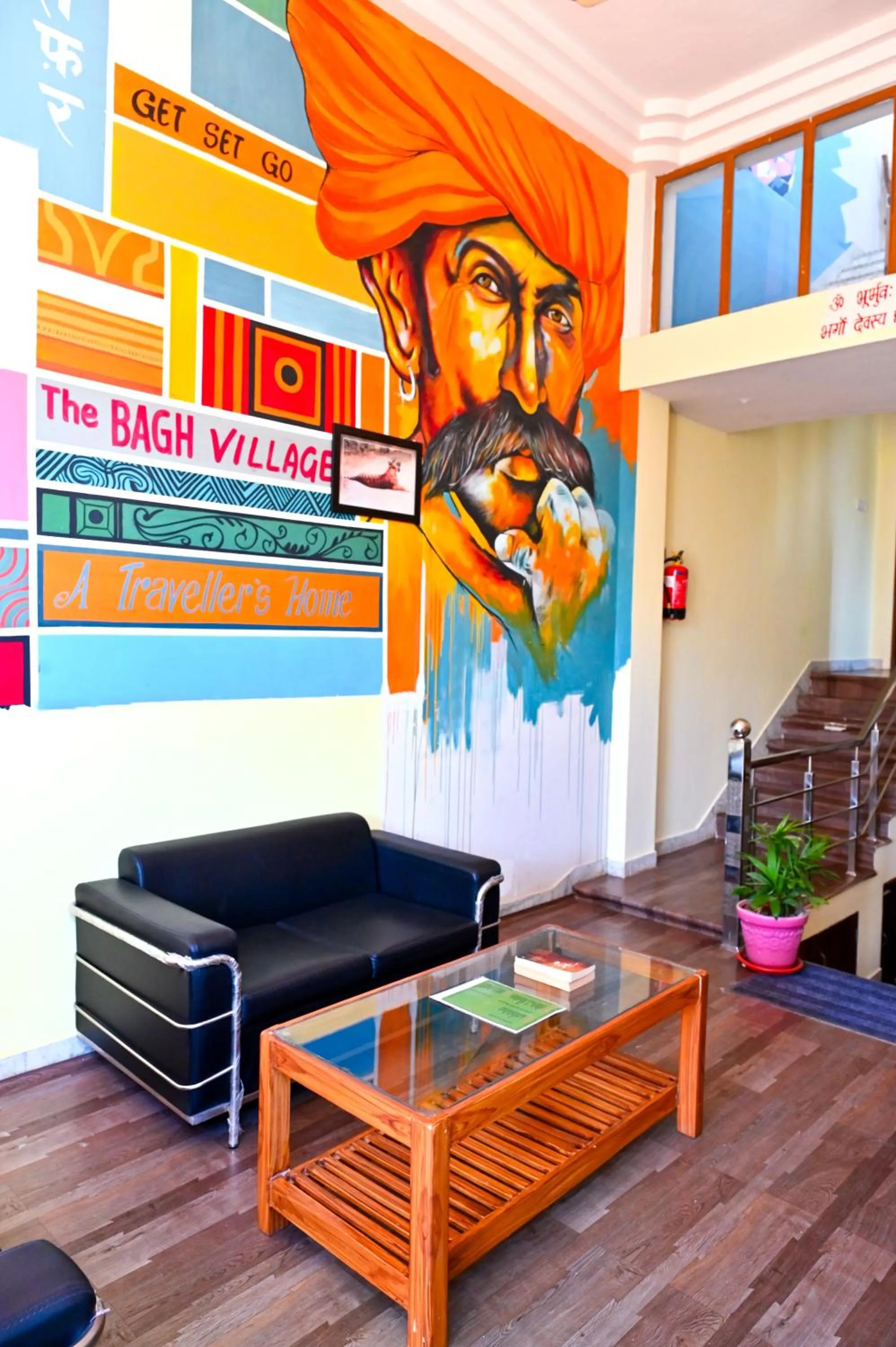 Seating area in The Bagh Village Resort & Spa