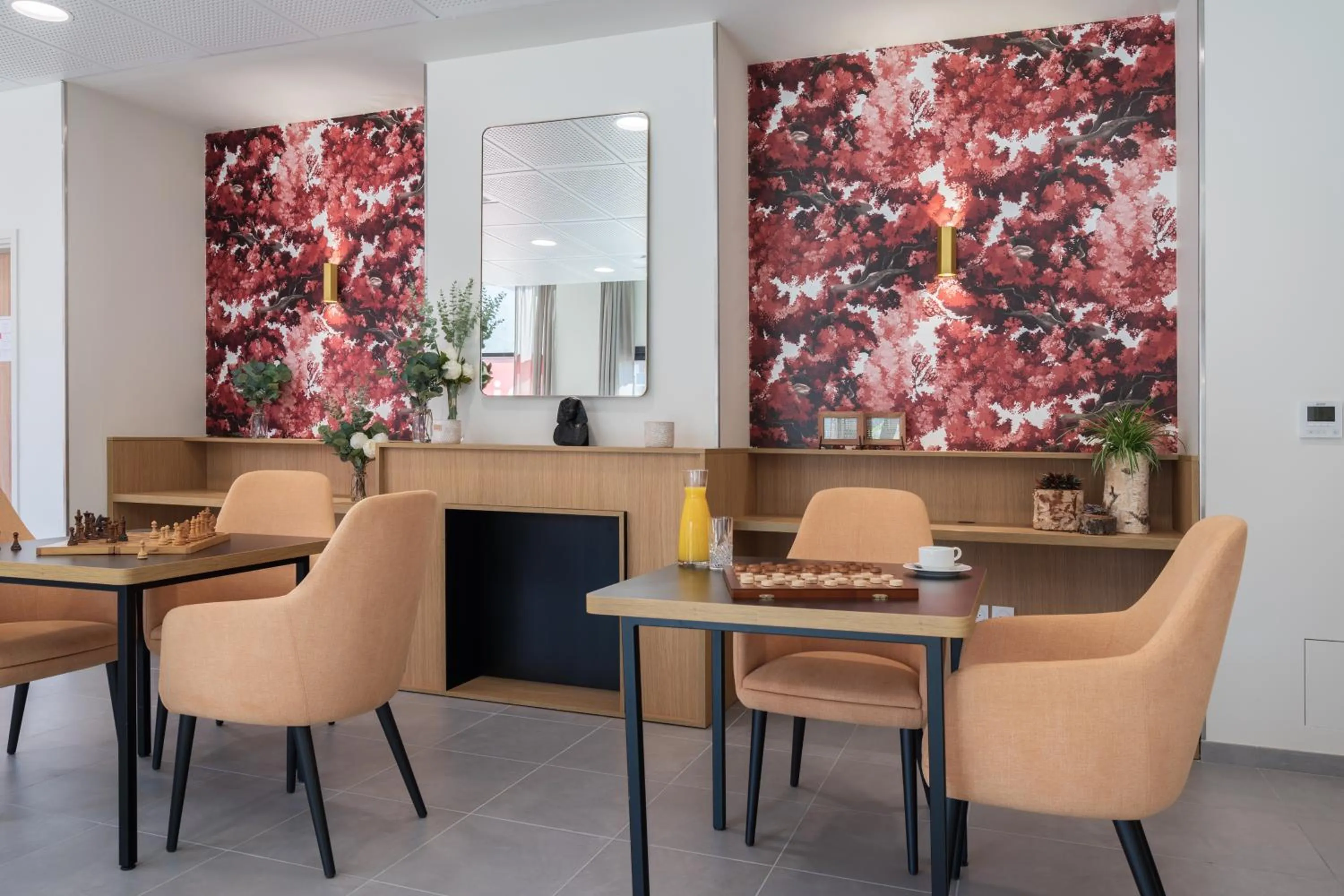 Living room in Zenao Appart'hôtels Villeneuve d'Ascq