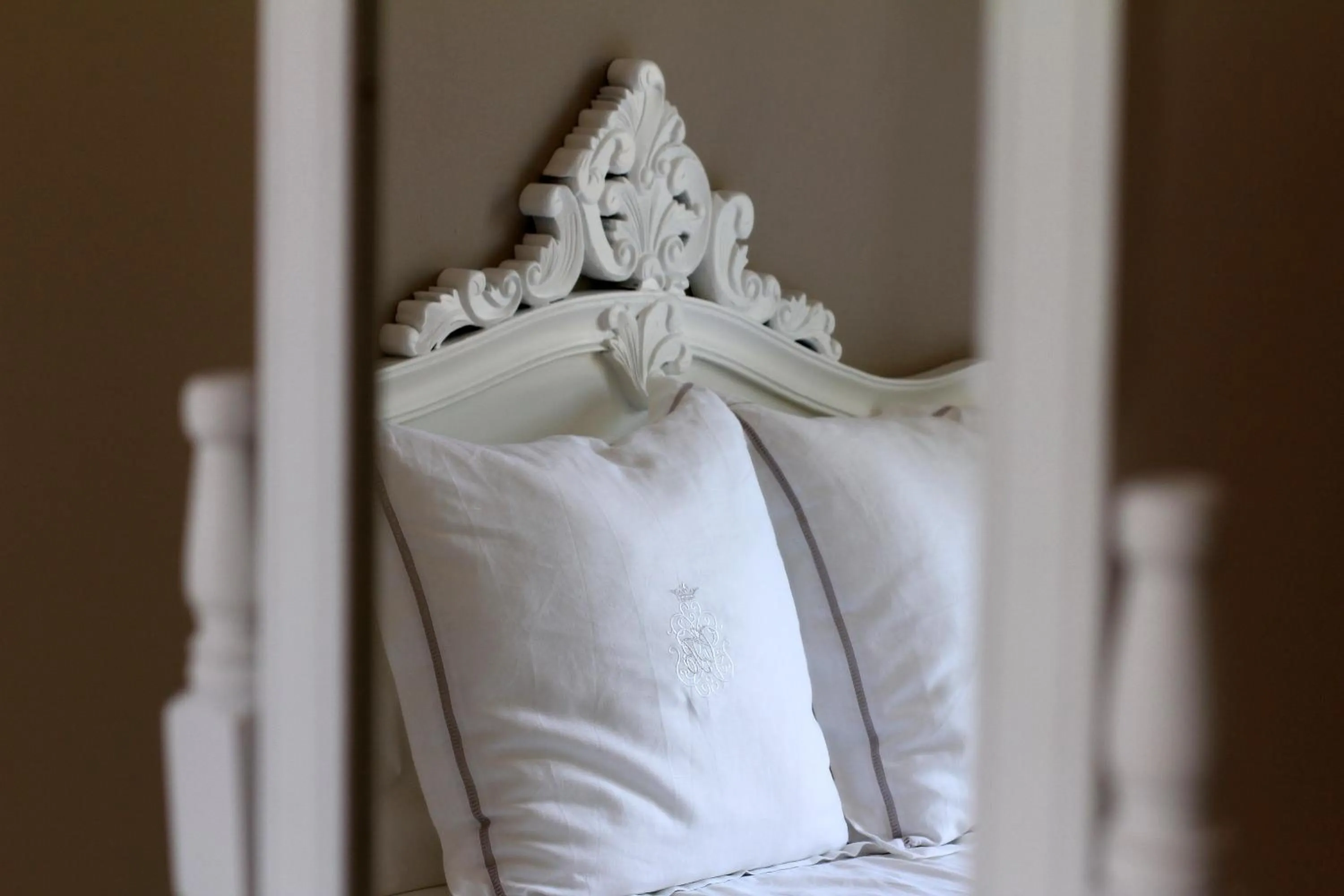 Decorative detail, Bed in B&B La Sosta degli Artisti