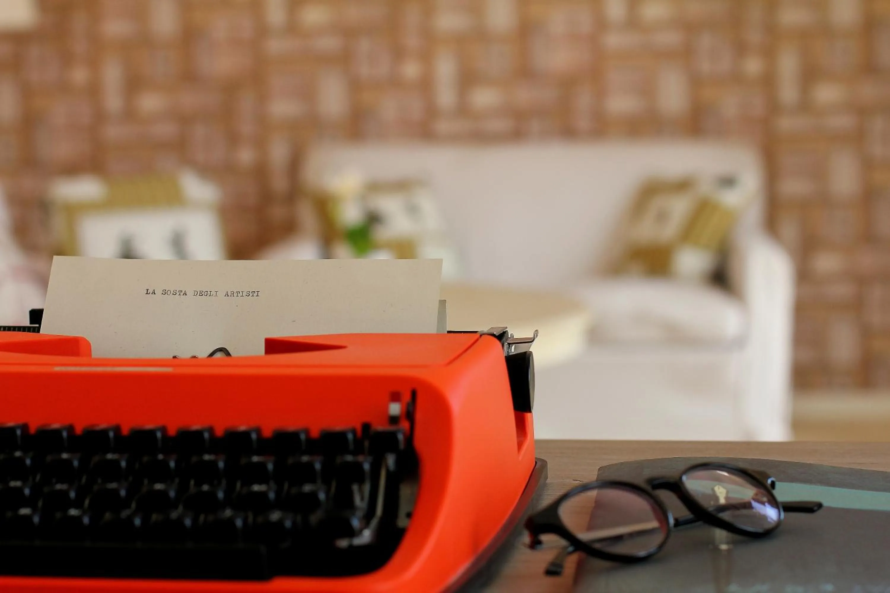 Decorative detail in B&B La Sosta degli Artisti