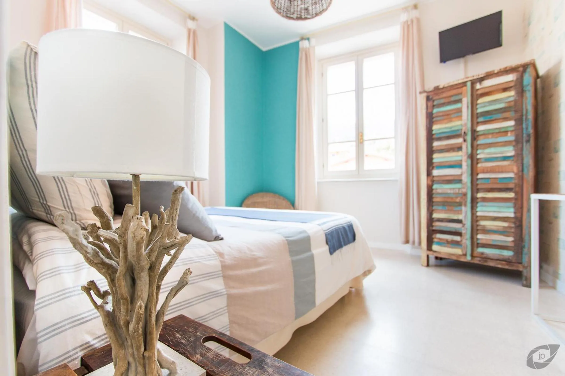 Decorative detail, Bed in B&B La Sosta degli Artisti