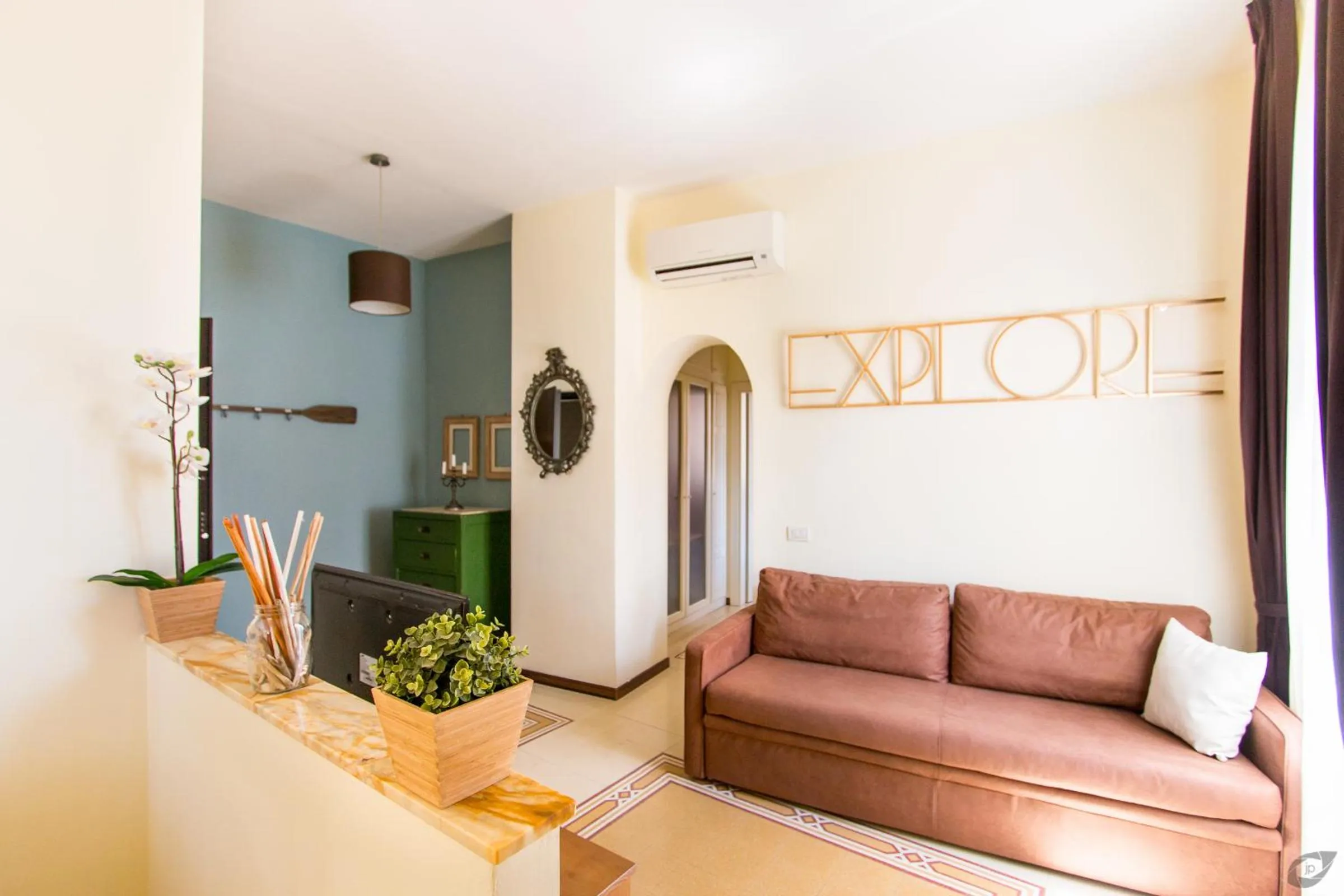 Dining area in B&B La Sosta degli Artisti