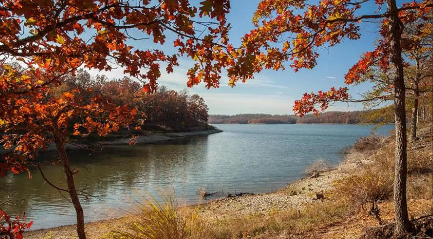 Nearby landmark in Cedarvale Cabins Turner Falls