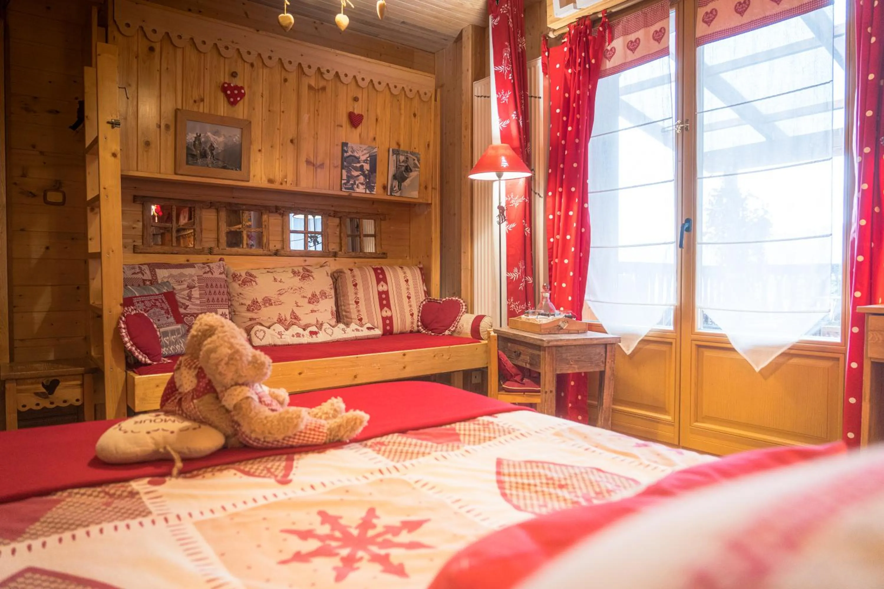 Bed in Chalet la Colombière