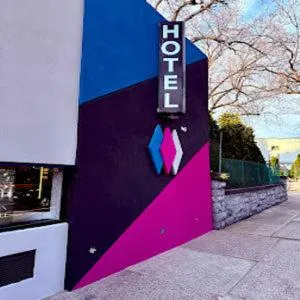 Property building in The Vine Hotel Bronx New