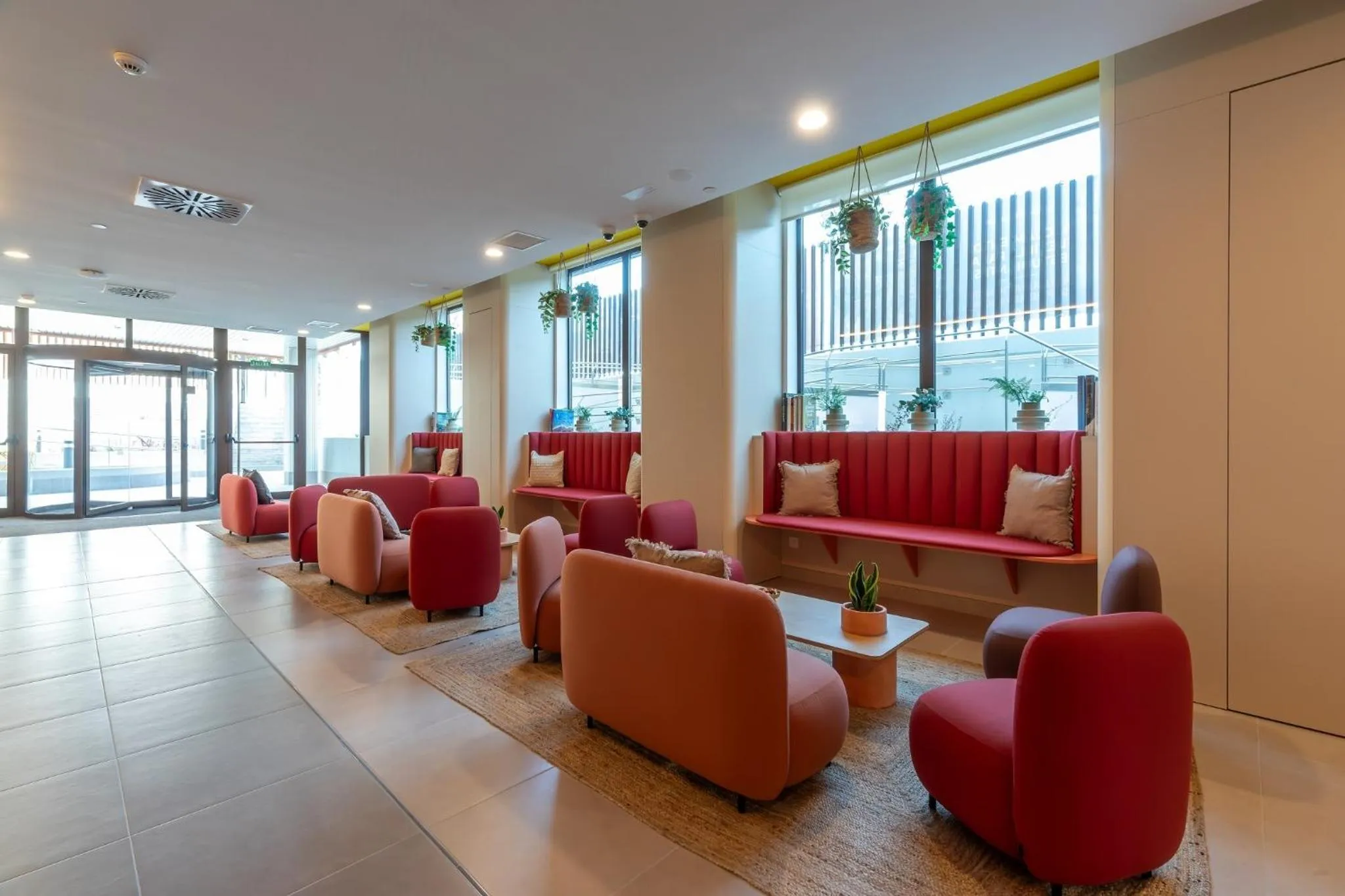 Lobby or reception in Hotel Nido Malvarrosa