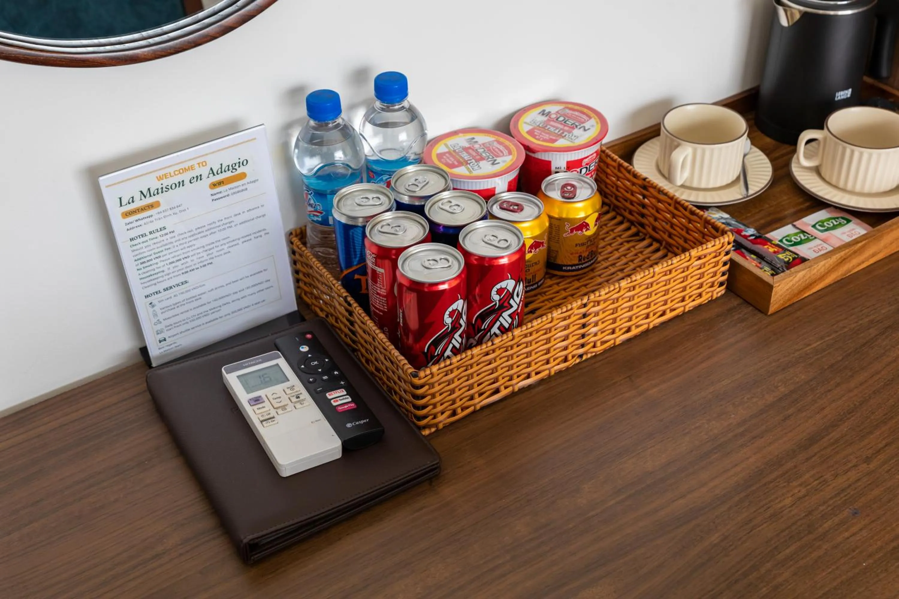 Food and drinks in La Doma en Adagio - Sleep and Heal