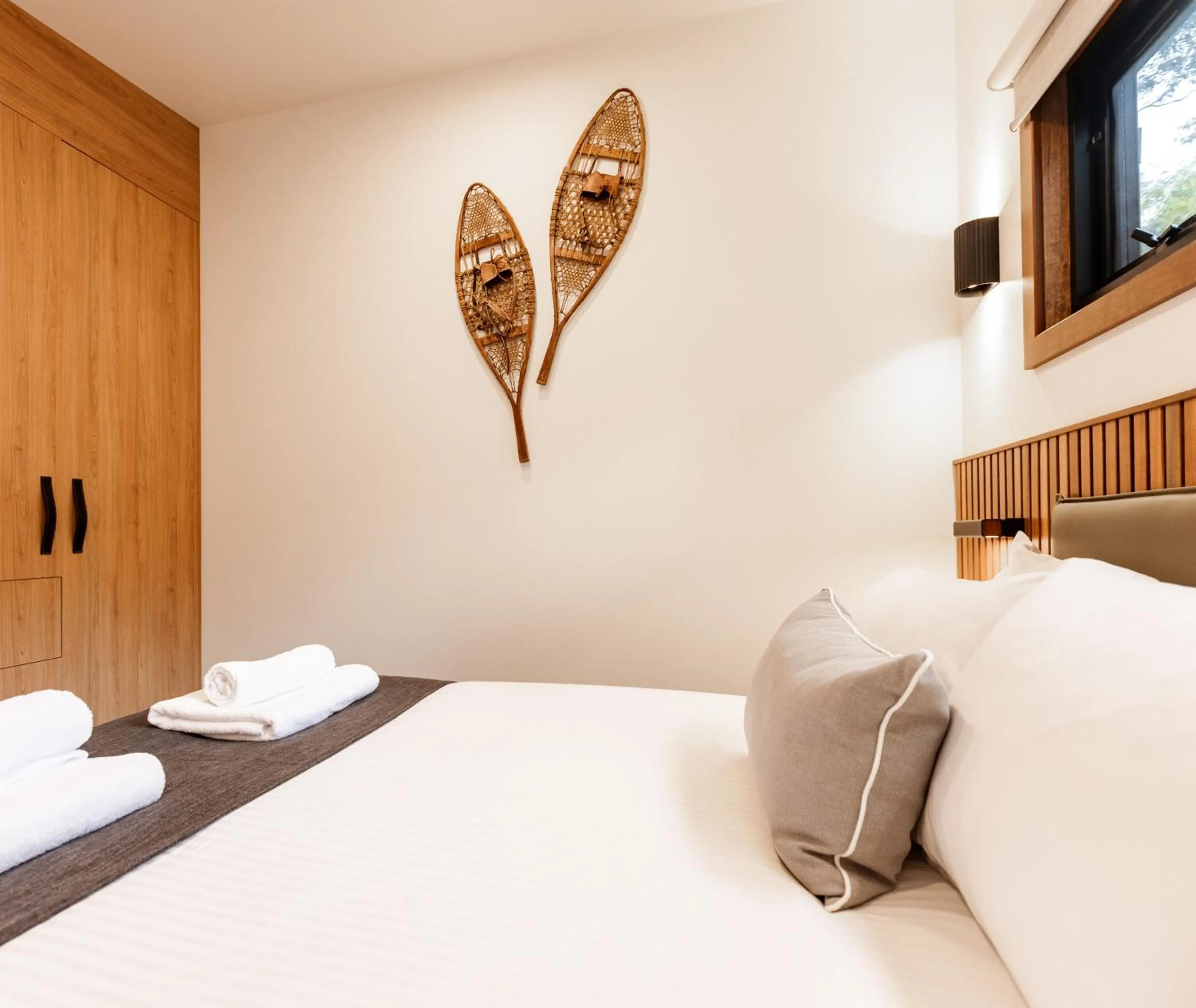 Bed in Oaks Lake Crackenback Resort