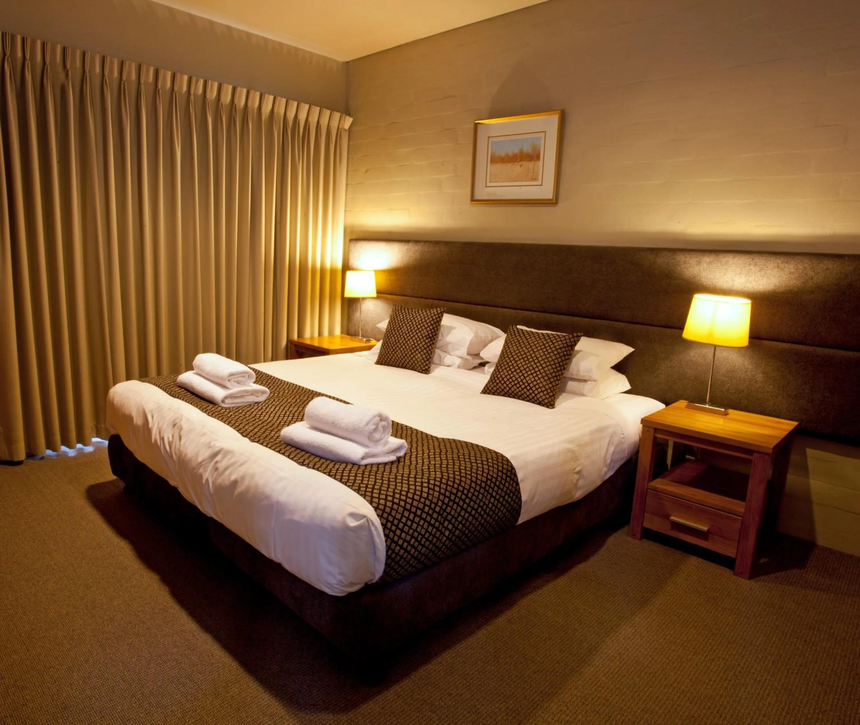 Bed in Oaks Lake Crackenback Resort