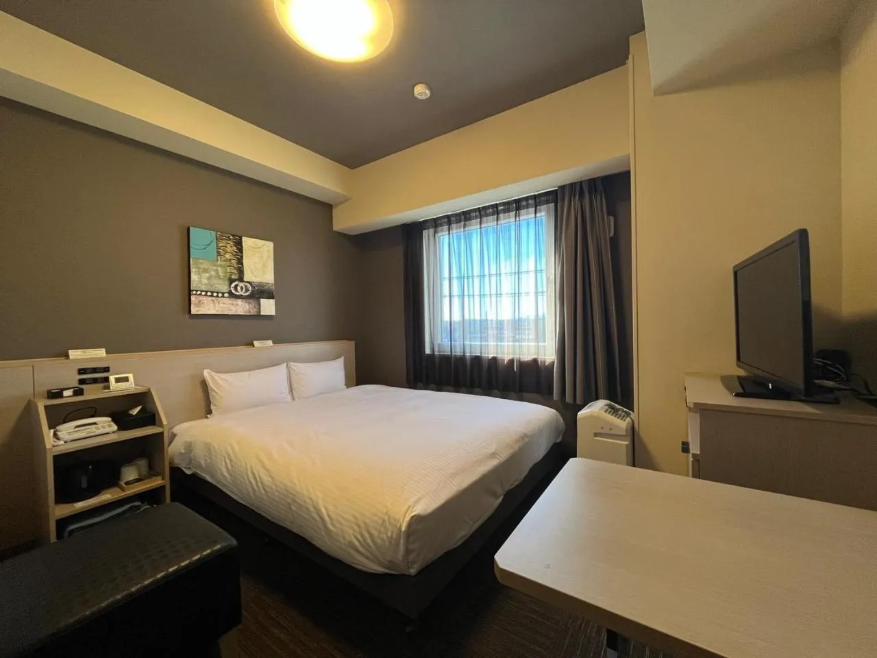 Photo of the whole room, Bed in Hotel Route Inn Isehara Ooyama Inter -Kokudo 246 Gou-
