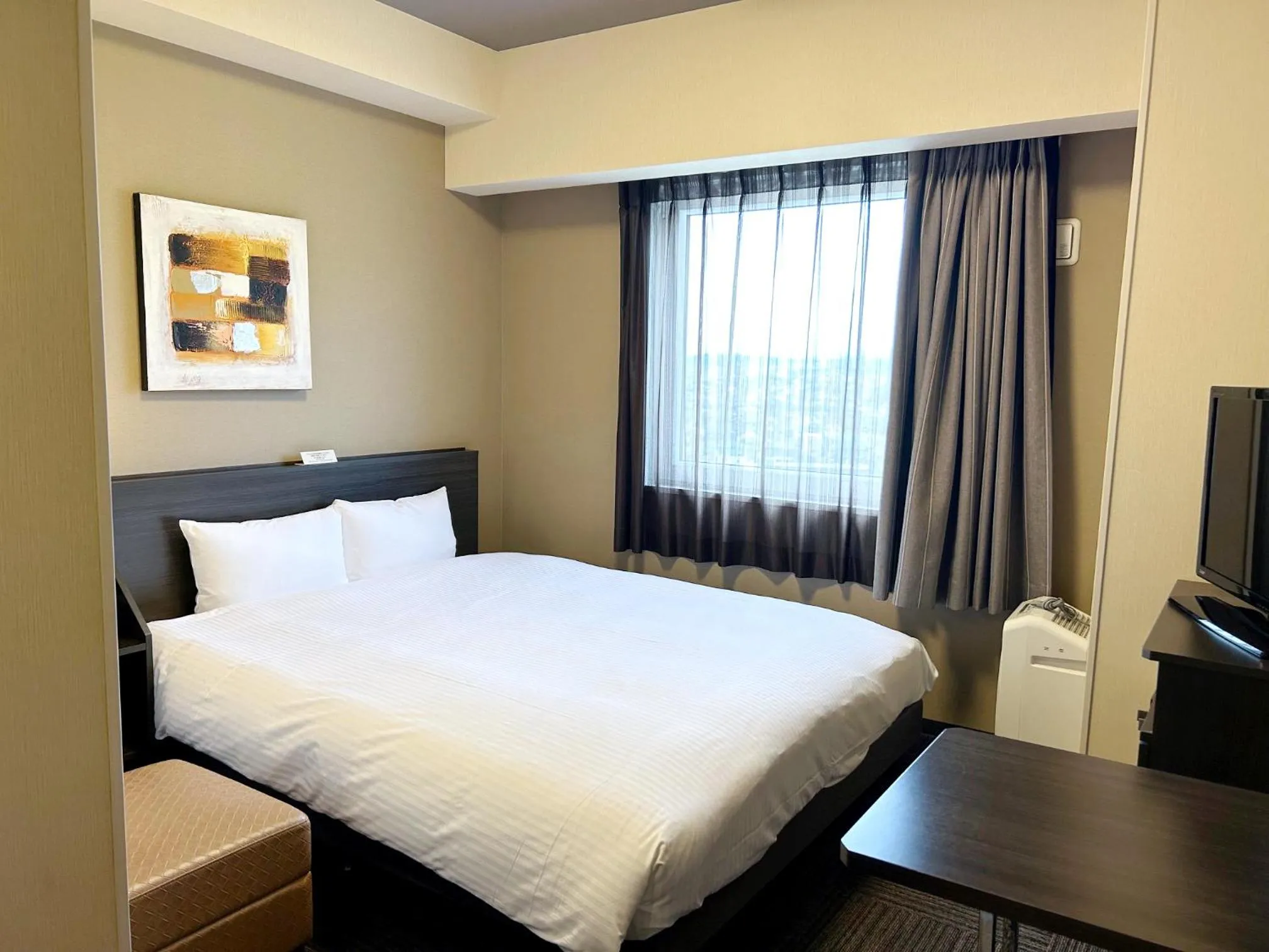 Photo of the whole room, Bed in Hotel Route Inn Isehara Ooyama Inter -Kokudo 246 Gou-