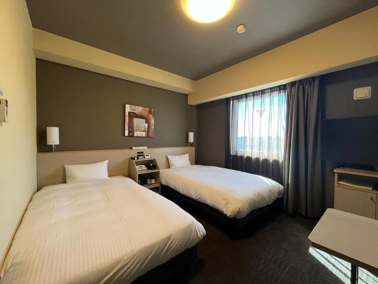 Photo of the whole room, Bed in Hotel Route Inn Isehara Ooyama Inter -Kokudo 246 Gou-