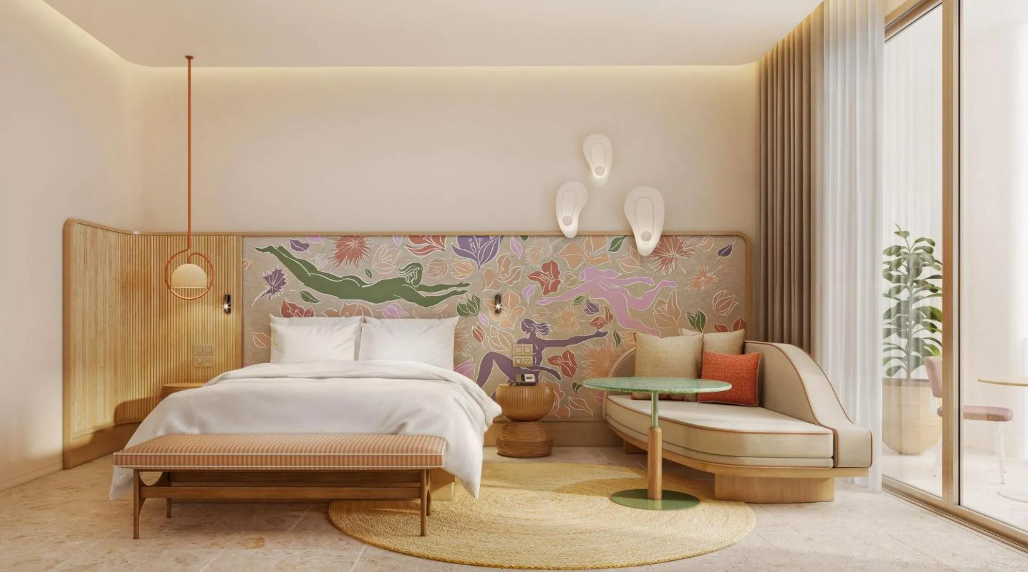 Bedroom, Bed in The Standard, Pattaya Na Jomtien