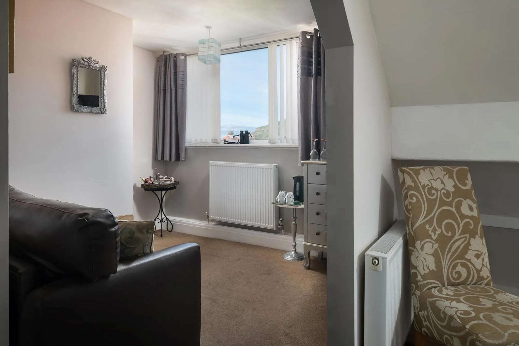 Seating area in Rosaire Guest House