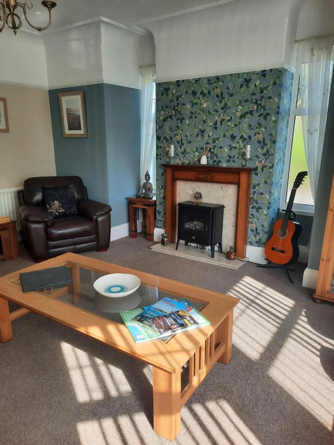 Living room in Rosaire Guest House
