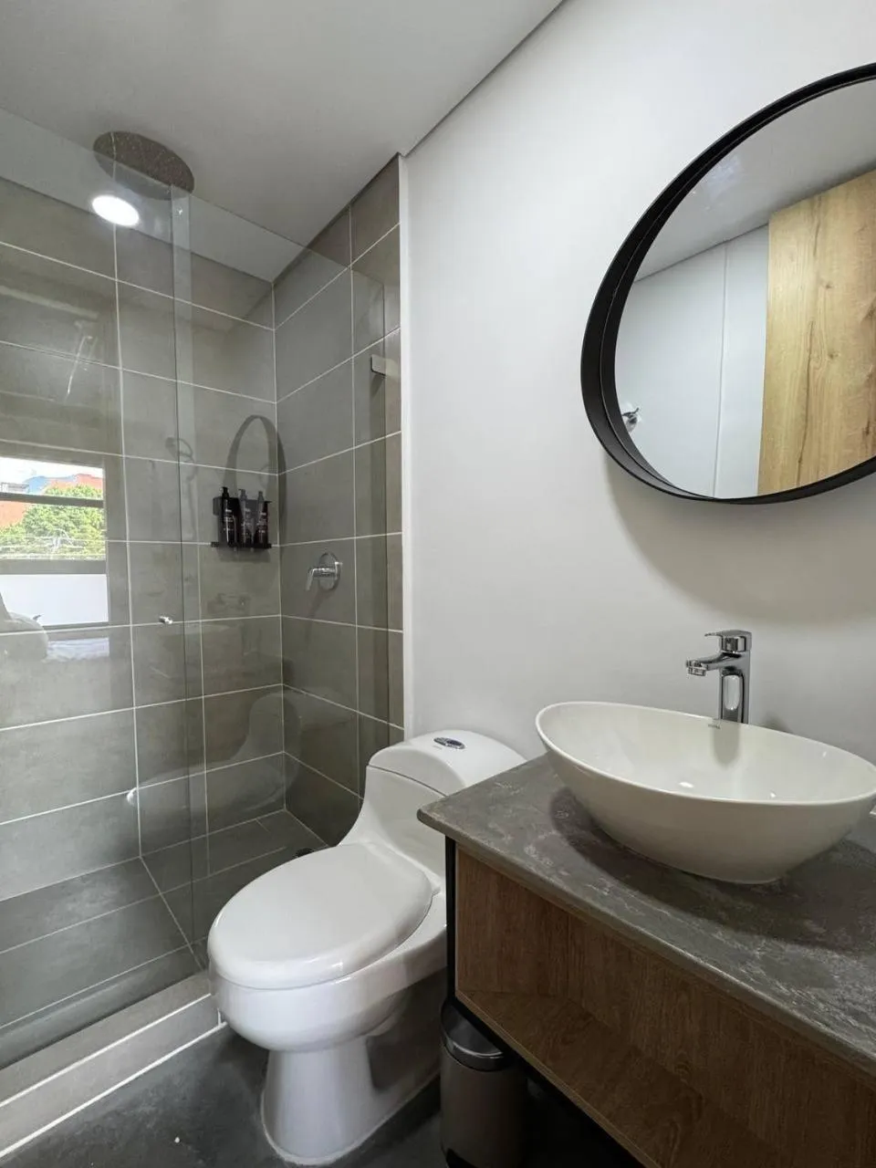 Shower in Akela Park Hotel