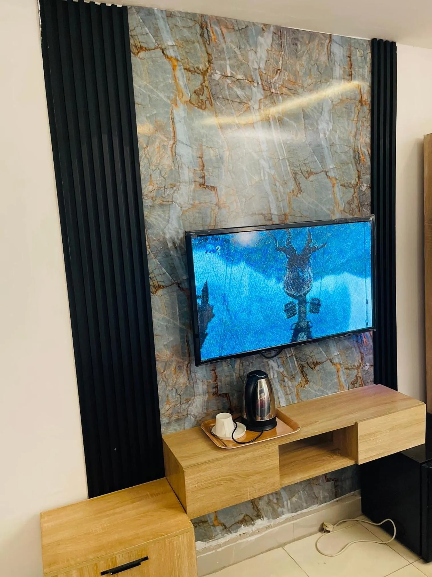 TV and multimedia in Hotel Padelia Apartment Airport Road Lagos