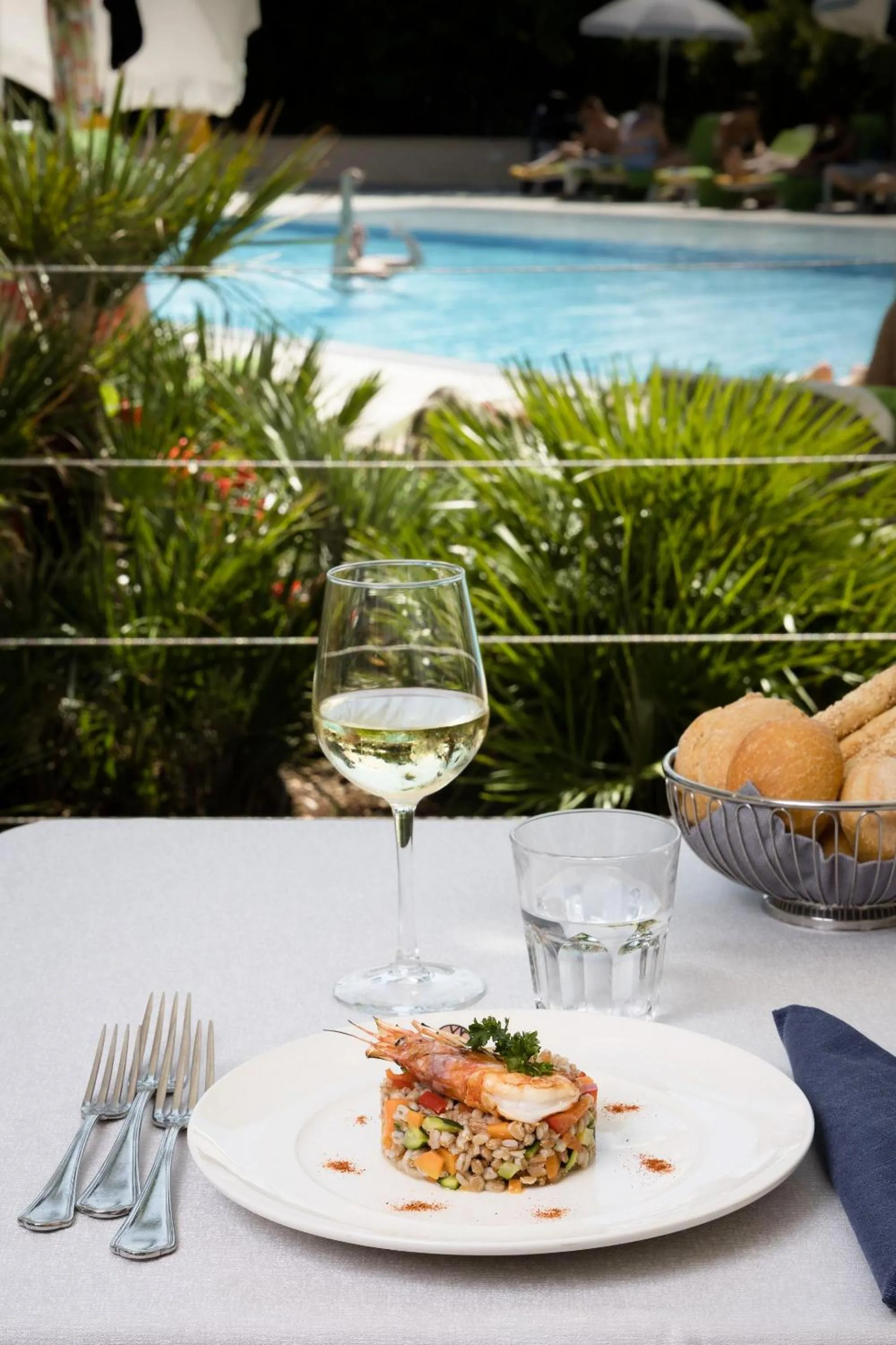 Lunch in Hotel Du Parc