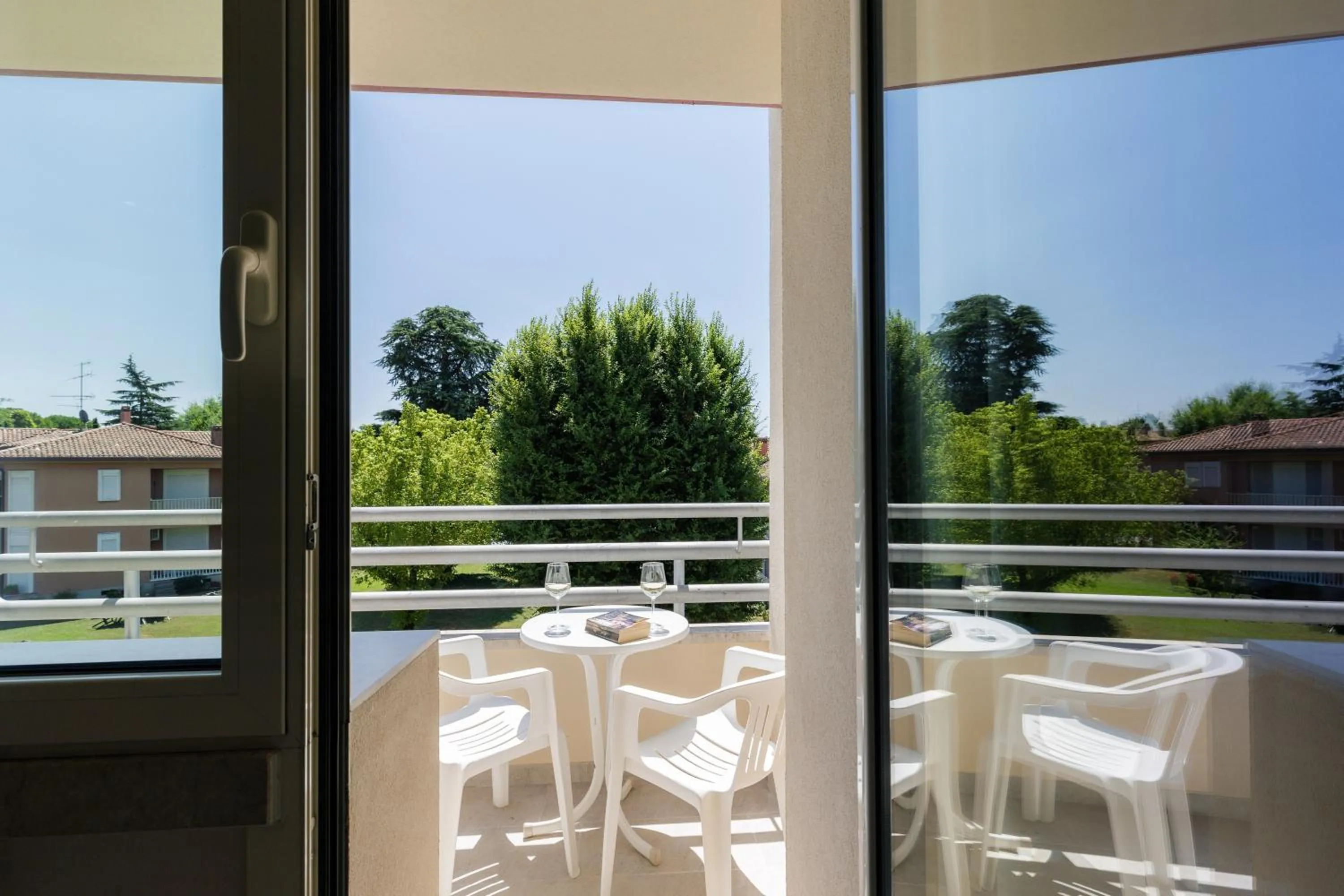 Balcony/Terrace in Hotel Du Parc