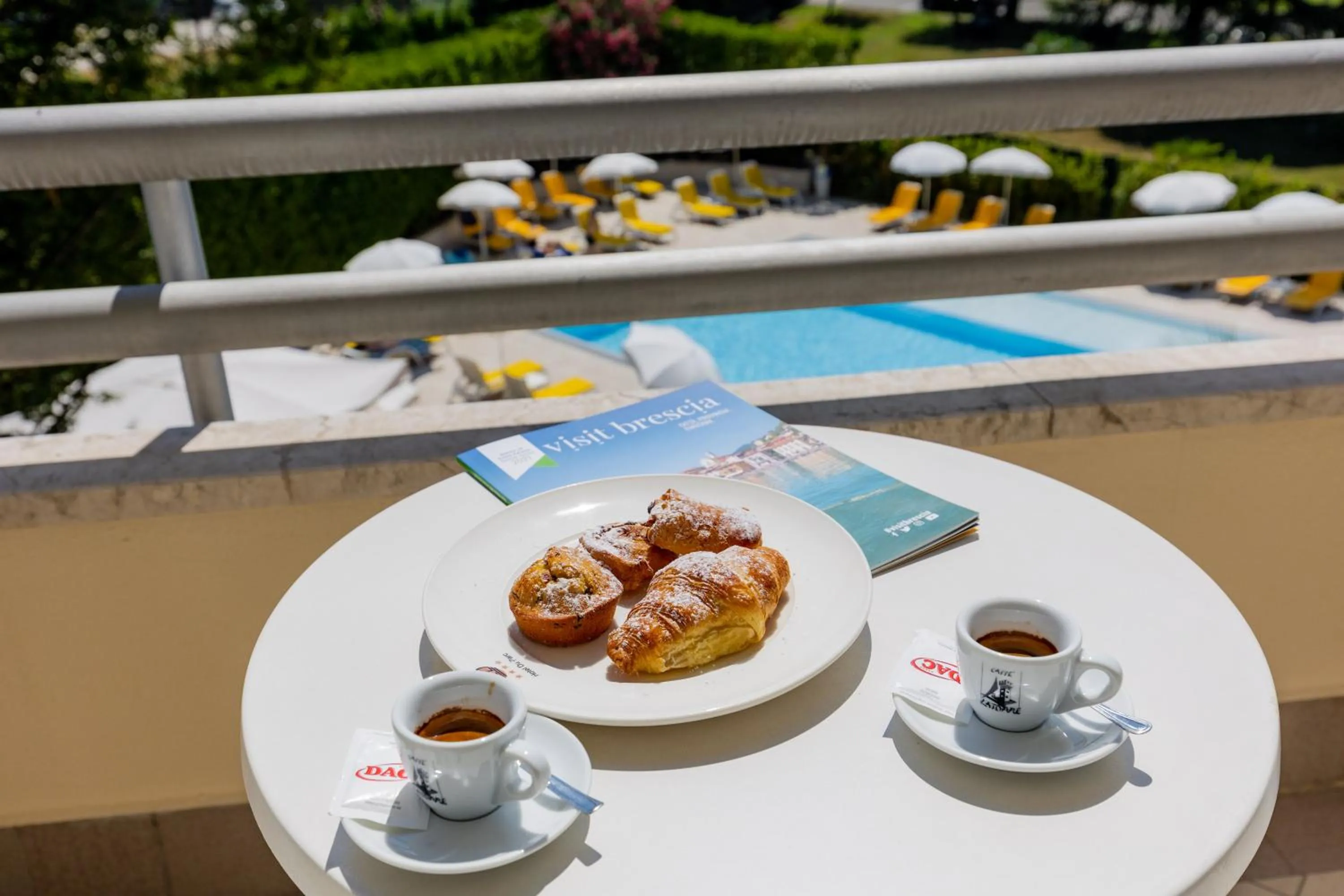 Balcony/Terrace in Hotel Du Parc
