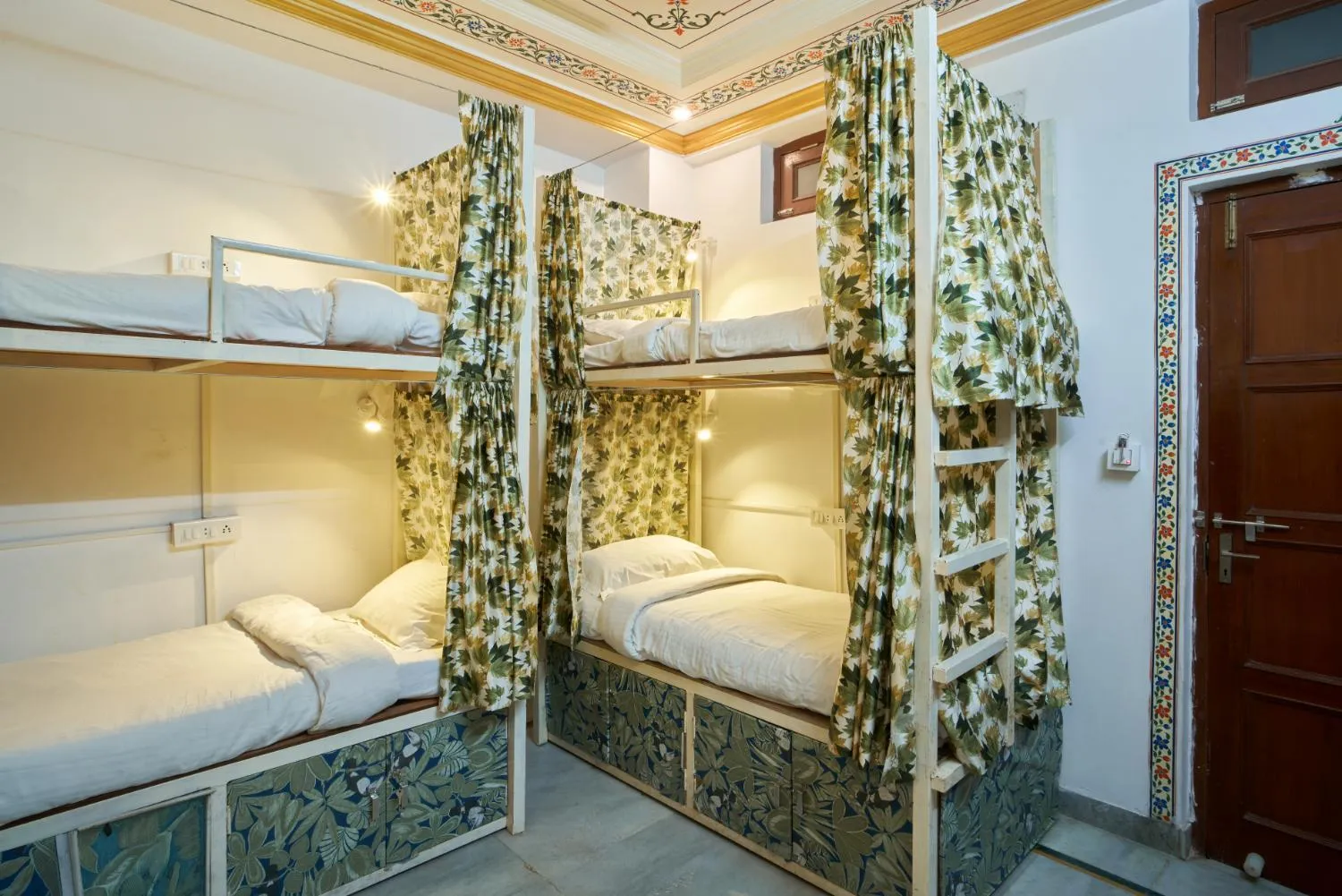 Bed in Elysium Retreat- The Heritage Haveli