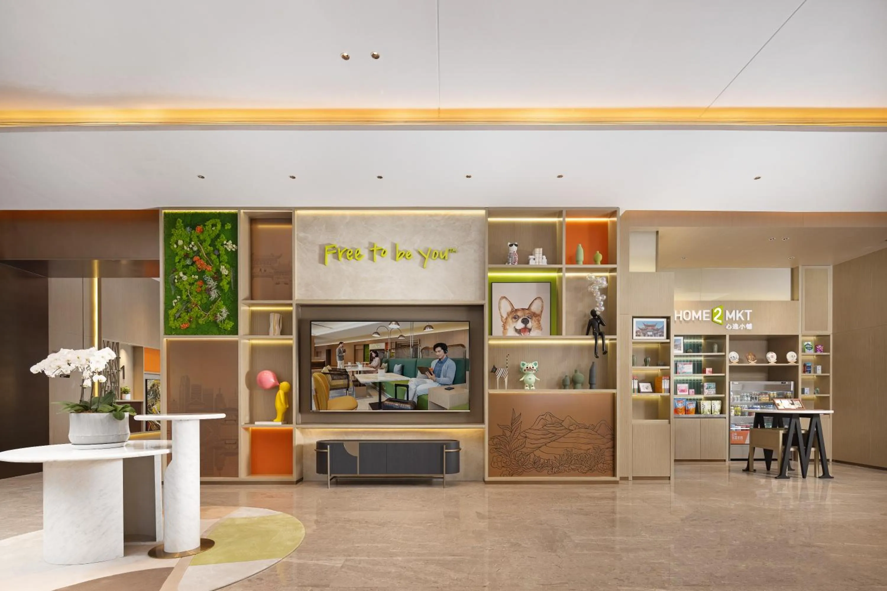 Lobby or reception in Home2 Suite by Hilton Kunming Xishan