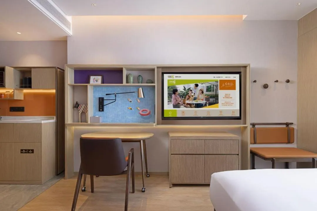 Bed in Home2 Suite by Hilton Shenyang Yuhong