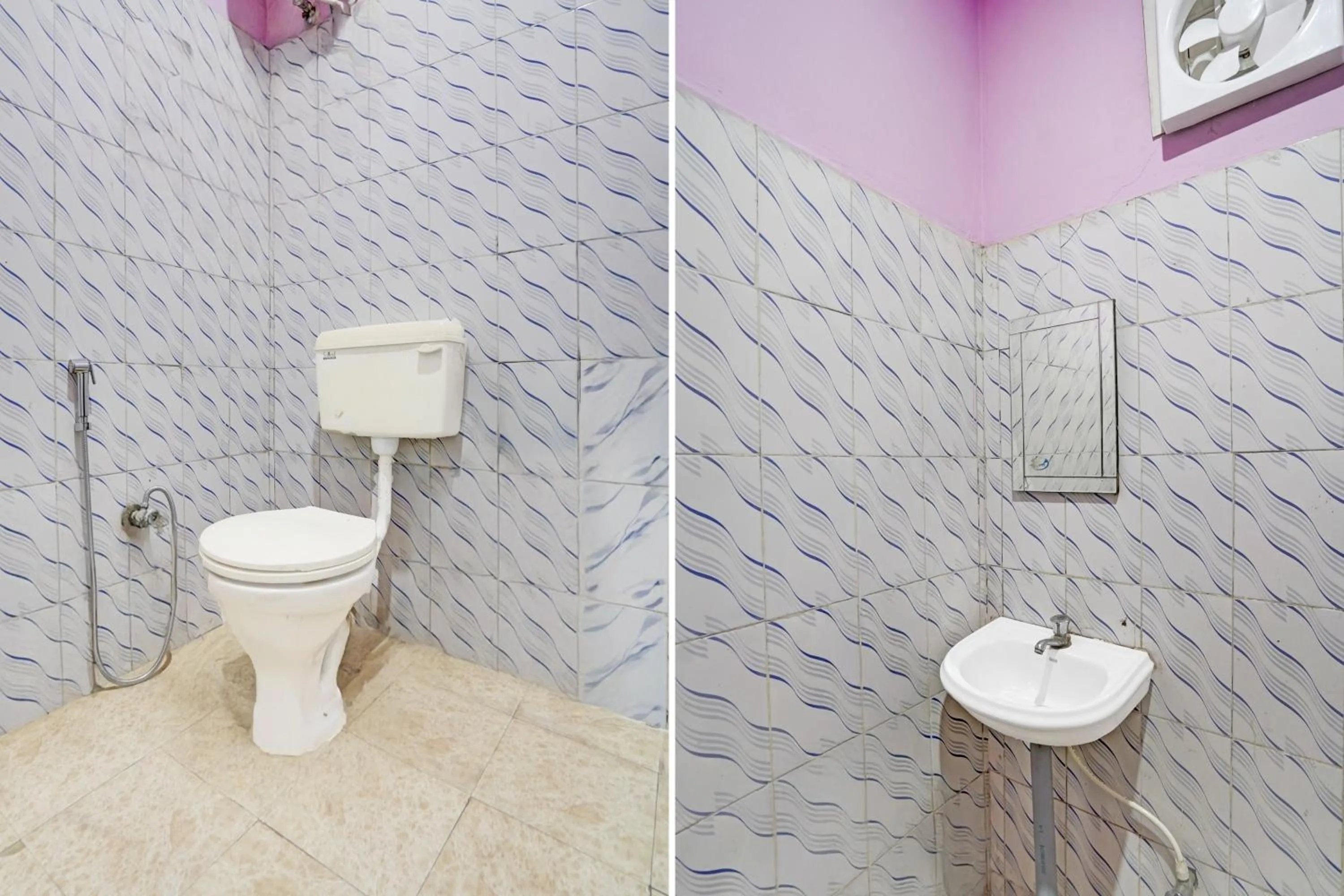 Bathroom in Hotel O Behror