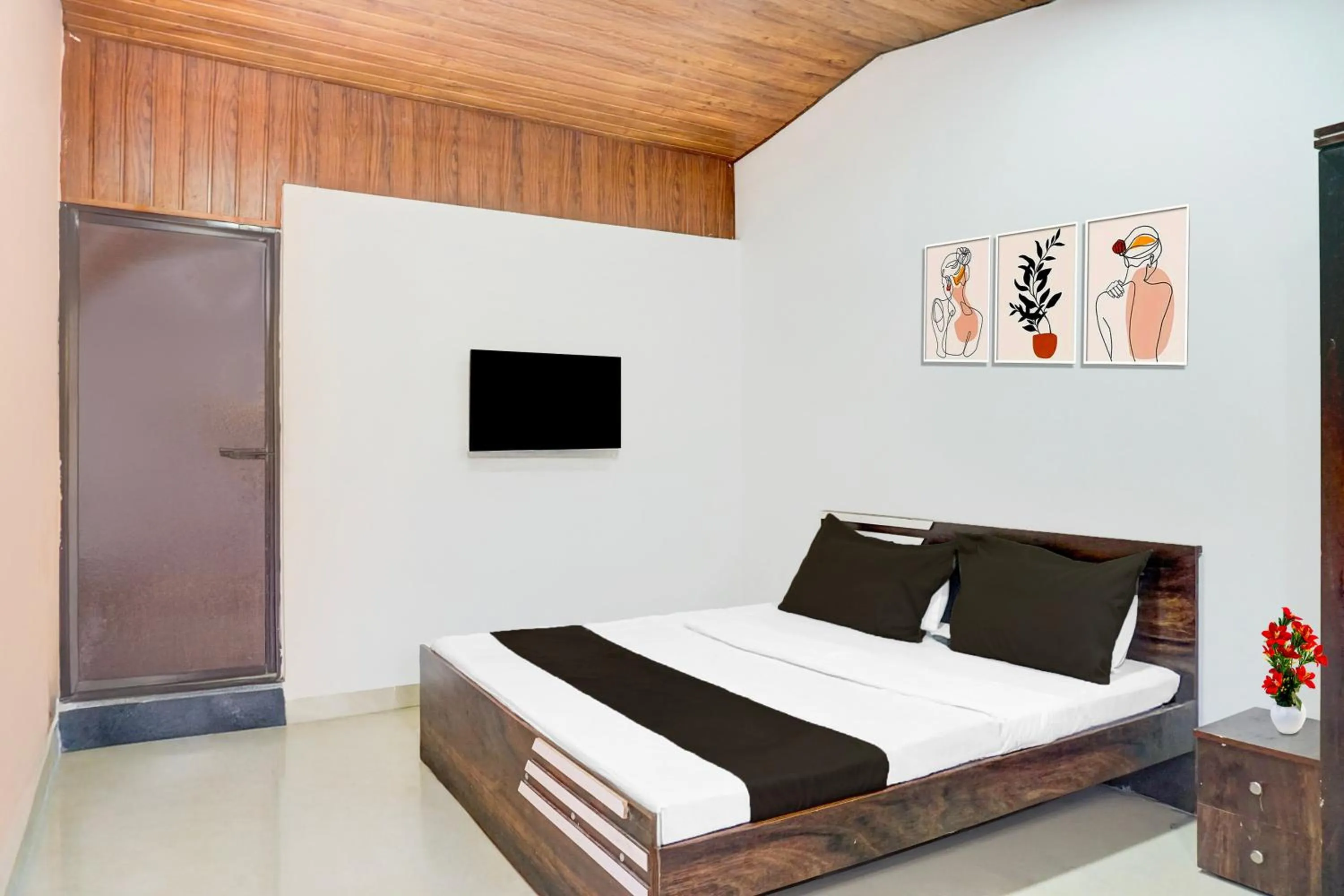 Bedroom, Bed in Hotel O Malavli Lonavala