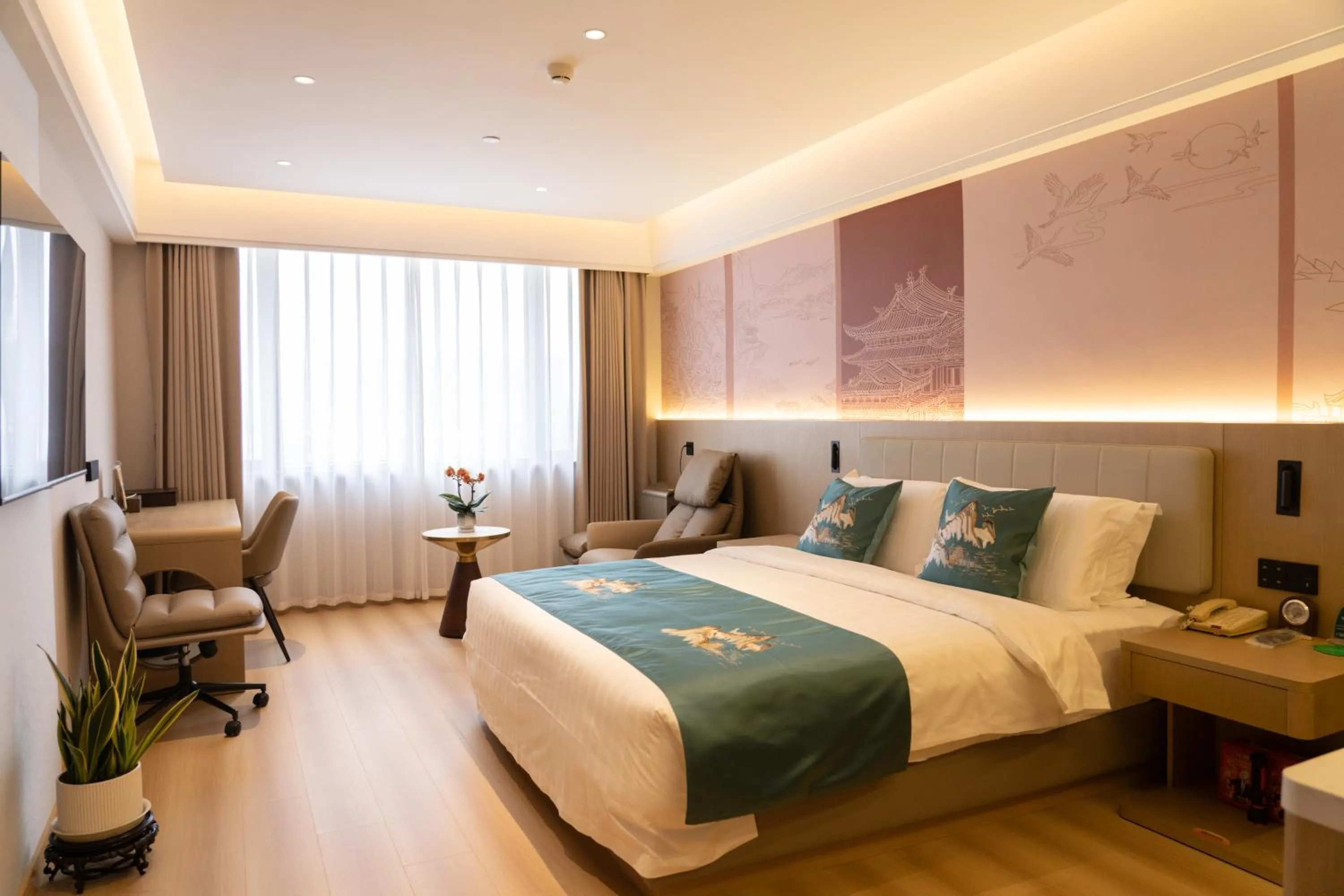 Bedroom, Bed in Beijing Shengli Hotel