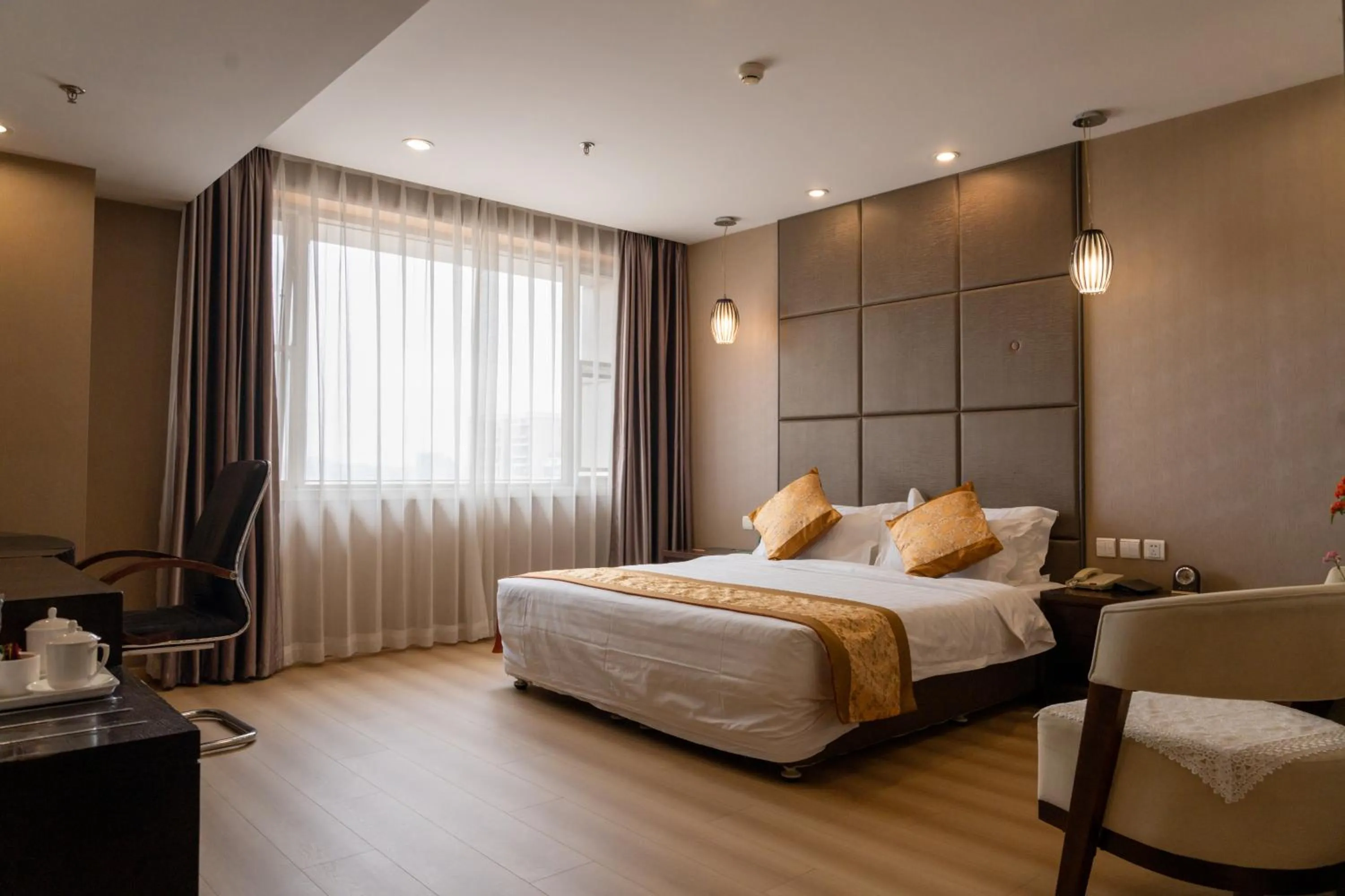 Bedroom, Bed in Beijing Shengli Hotel